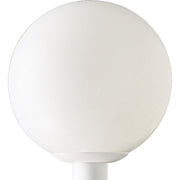 Progress Lighting - P5426-60 - One Light Post Lantern - Globe - White