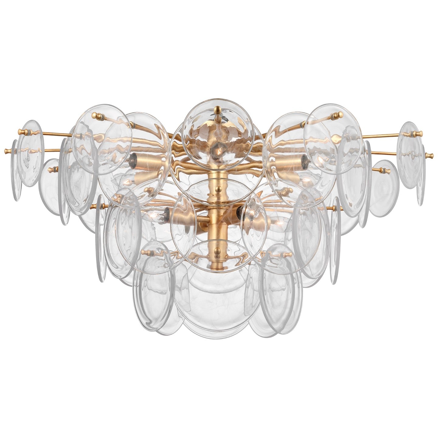 Visual Comfort Signature - ARN 4453G-CSG - LED Flush Mount - Loire - Gild