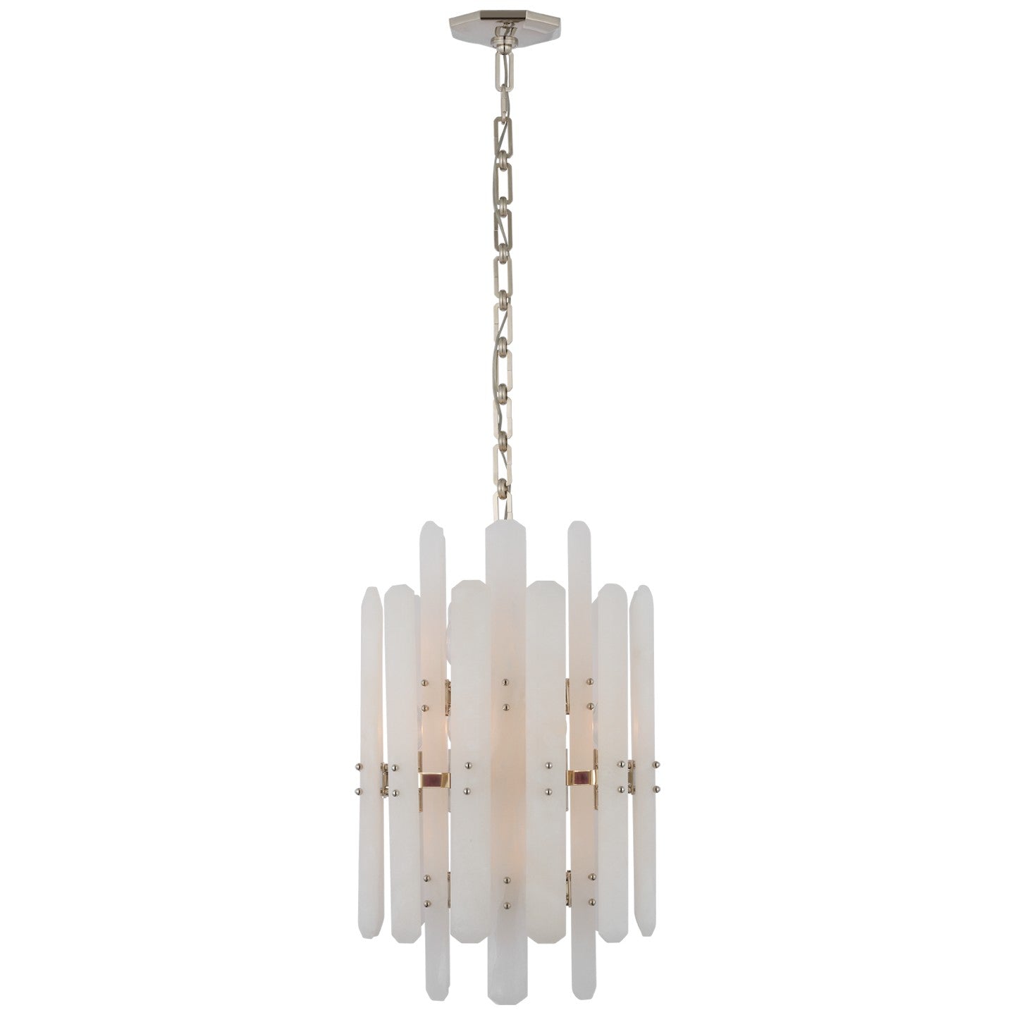 Visual Comfort Signature - ARN 5128PN-ALB - 12 Light Chandelier - Bonnington - Polished Nickel