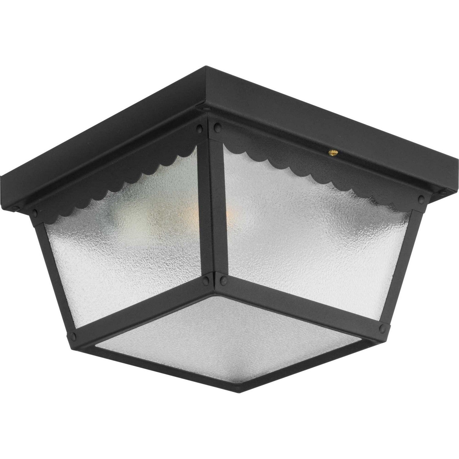 Progress Lighting - P5729-31 - Two Light Outdoor Flush Mount - Ceiling Mount - Black