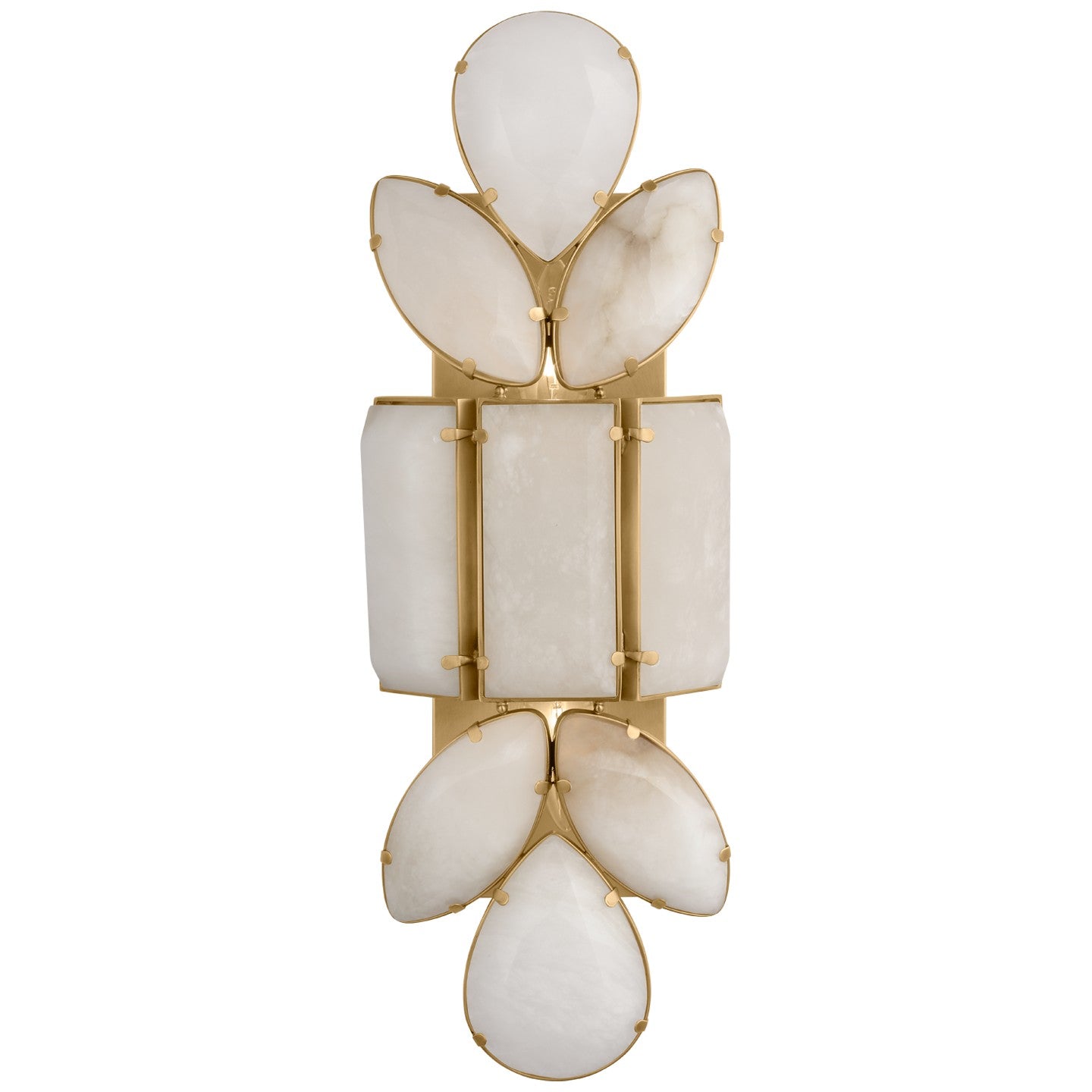 Visual Comfort Signature - KS 2017SB-ALB - Two Light Wall Sconce - Lloyd - Soft Brass