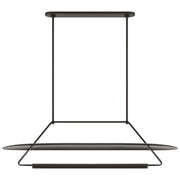Visual Comfort Signature - KW 5107BLK - LED Linear Pendant - Teline - Matte Black