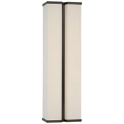 Visual Comfort Signature - PCD 2250BZ/L - LED Wall Sconce - Vernet - Bronze and Linen