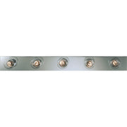 Progress Lighting - P3116-15 - Five Light Bath Bracket - Broadway-Economy - Polished Chrome