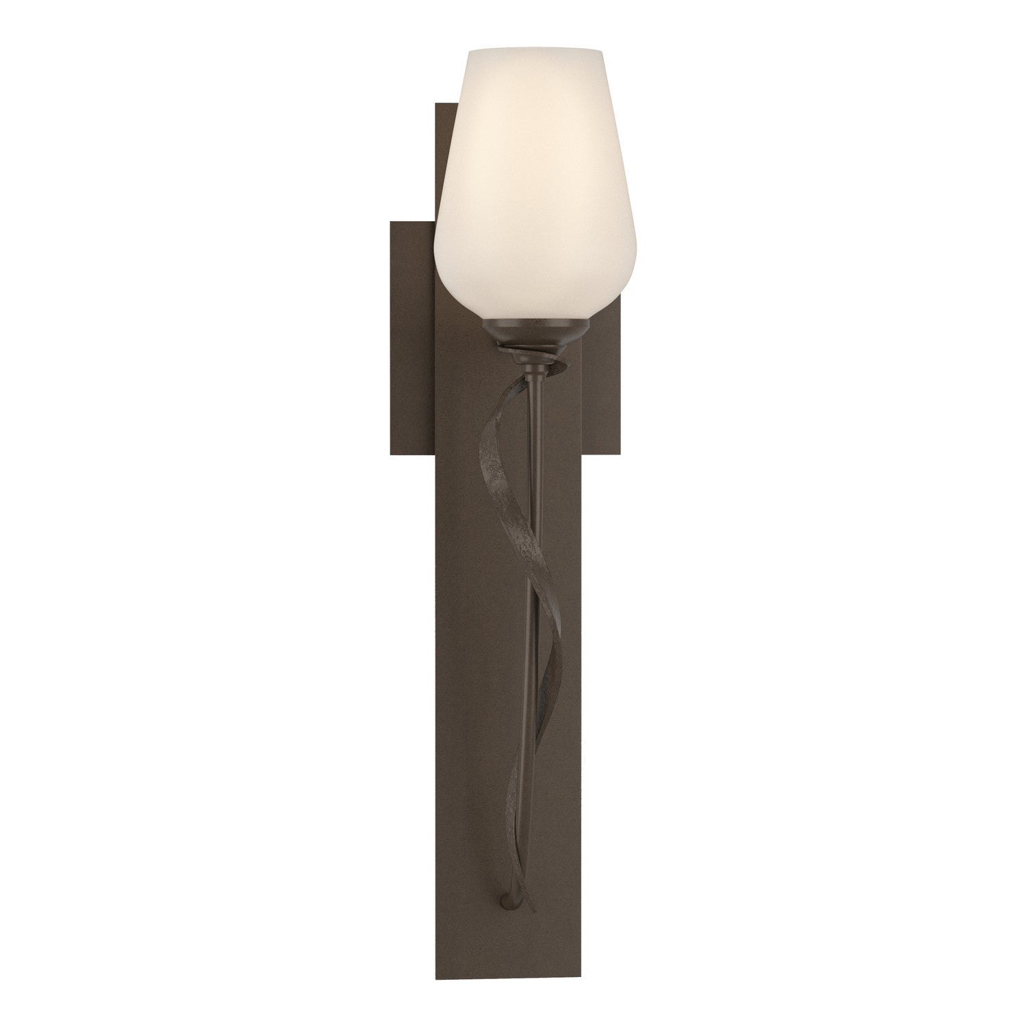 Hubbardton Forge - 203030-SKT-05-GG0303 - One Light Wall Sconce - Flora - Bronze