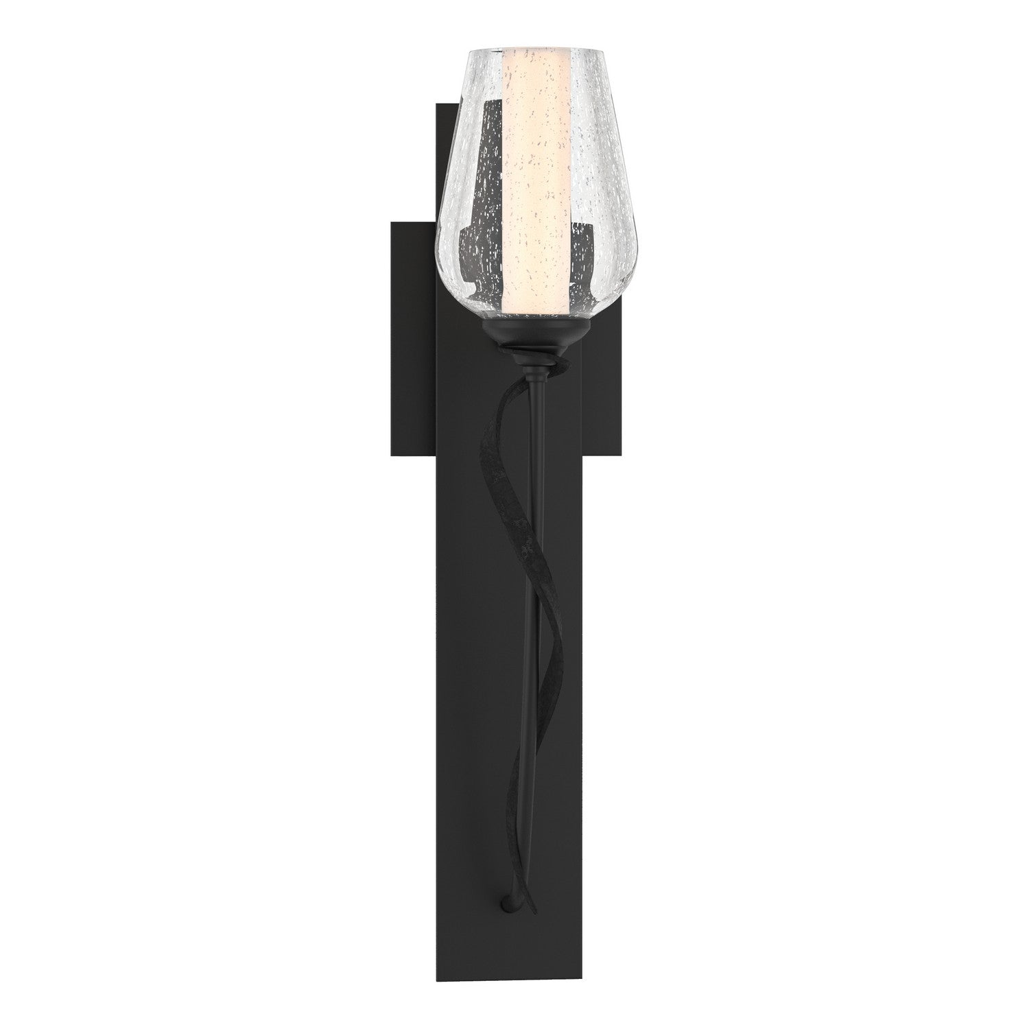 Hubbardton Forge - 203030-SKT-10-ZS0354 - One Light Wall Sconce - Flora - Black
