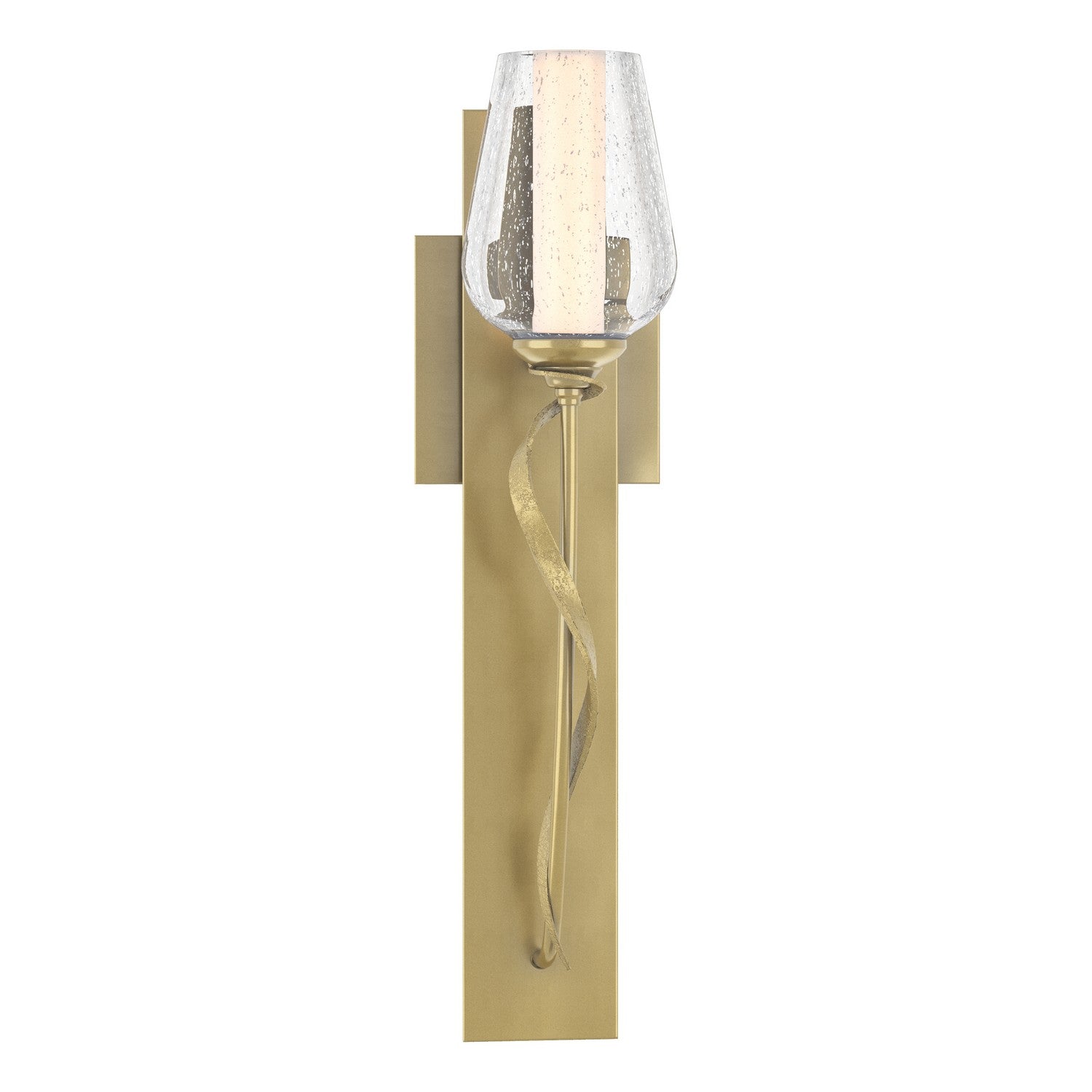 Hubbardton Forge - 203030-SKT-86-ZS0354 - One Light Wall Sconce - Flora - Modern Brass
