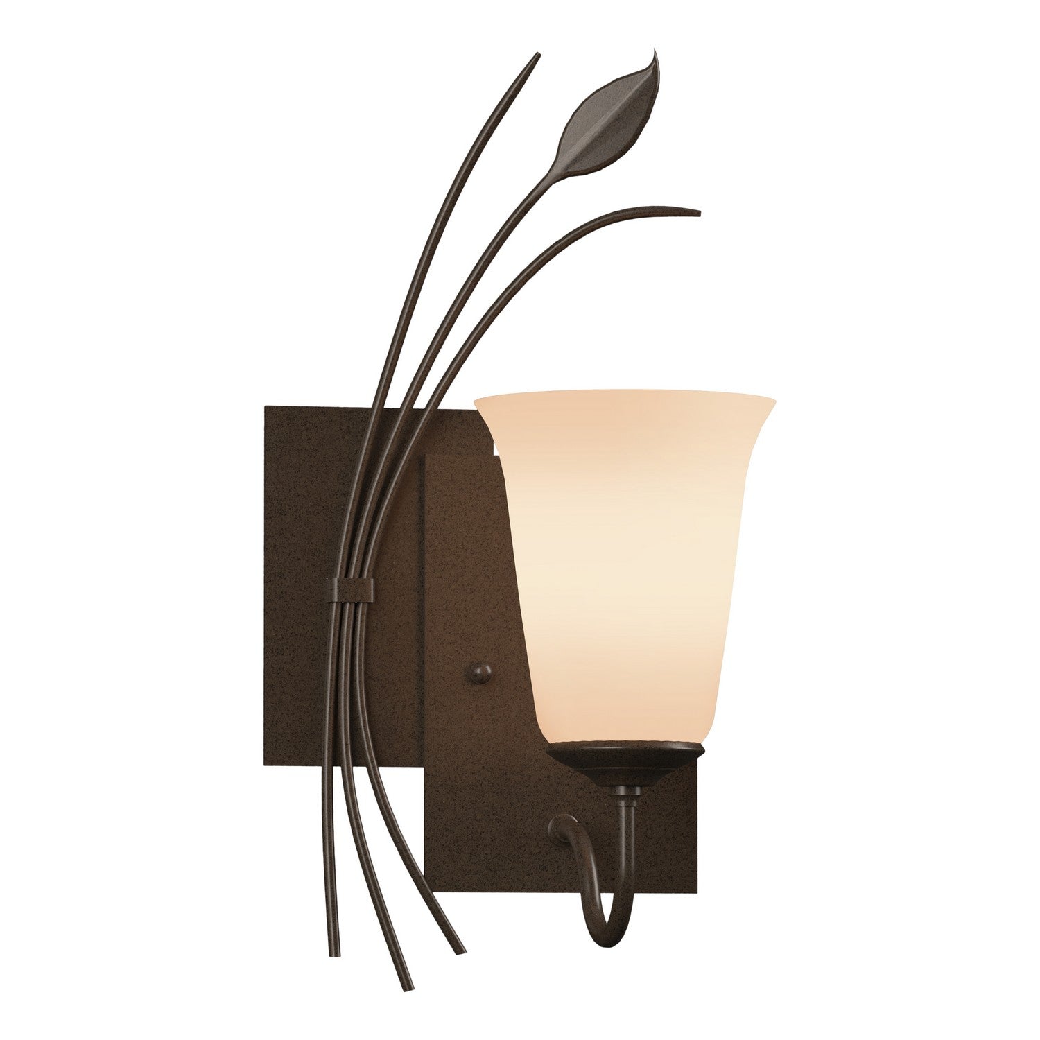 Hubbardton Forge - 205122-SKT-LFT-05-GG0035 - One Light Wall Sconce - Leaf - Bronze