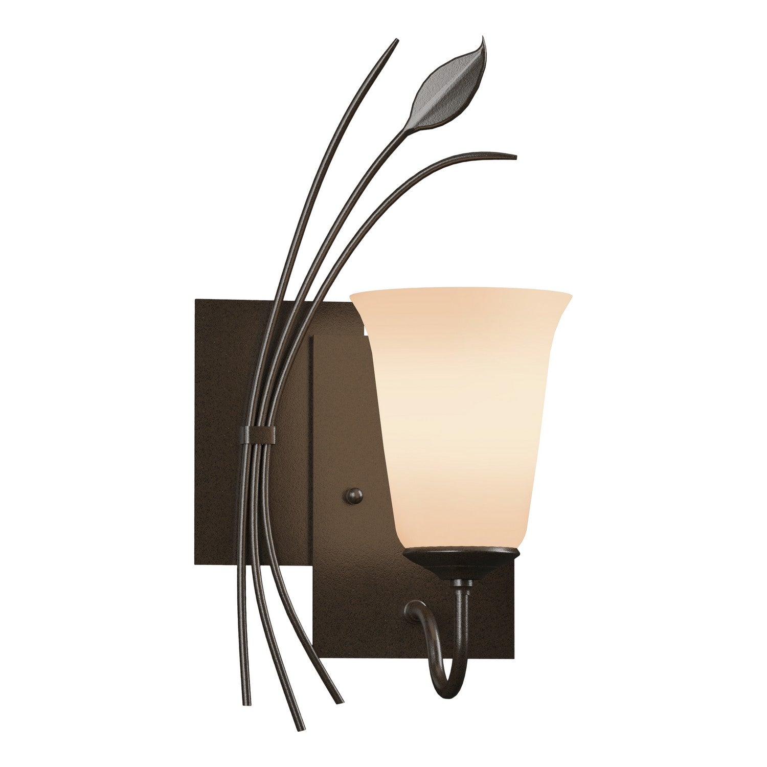 Hubbardton Forge - 205122-SKT-LFT-14-GG0035 - One Light Wall Sconce - Leaf - Oil Rubbed Bronze