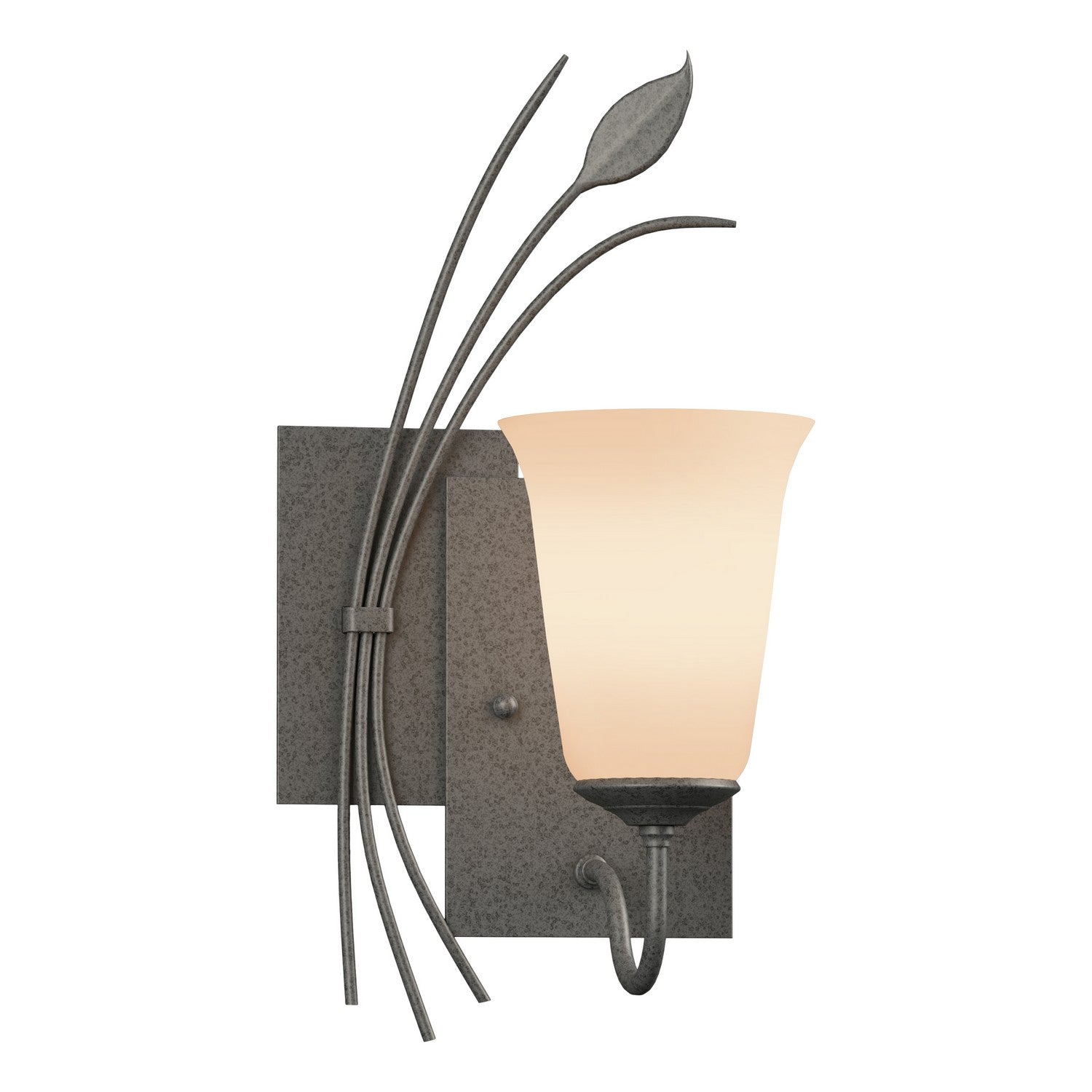 Hubbardton Forge - 205122-SKT-LFT-20-GG0035 - One Light Wall Sconce - Leaf - Natural Iron