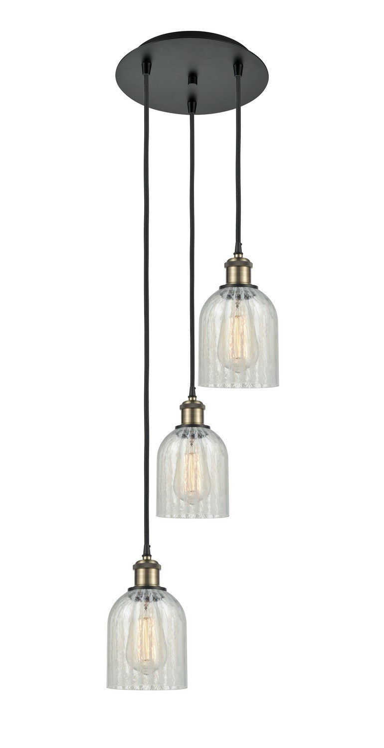 Innovations - 113B-3P-BAB-G2511 - Three Light Pendant - Ballston - Black Antique Brass