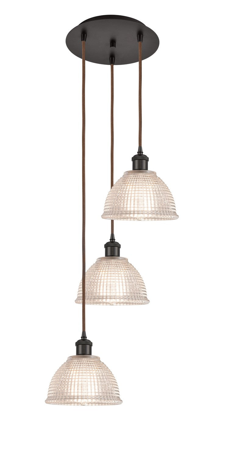 Innovations - 113B-3P-OB-G422 - Three Light Pendant - Ballston - Oil Rubbed Bronze