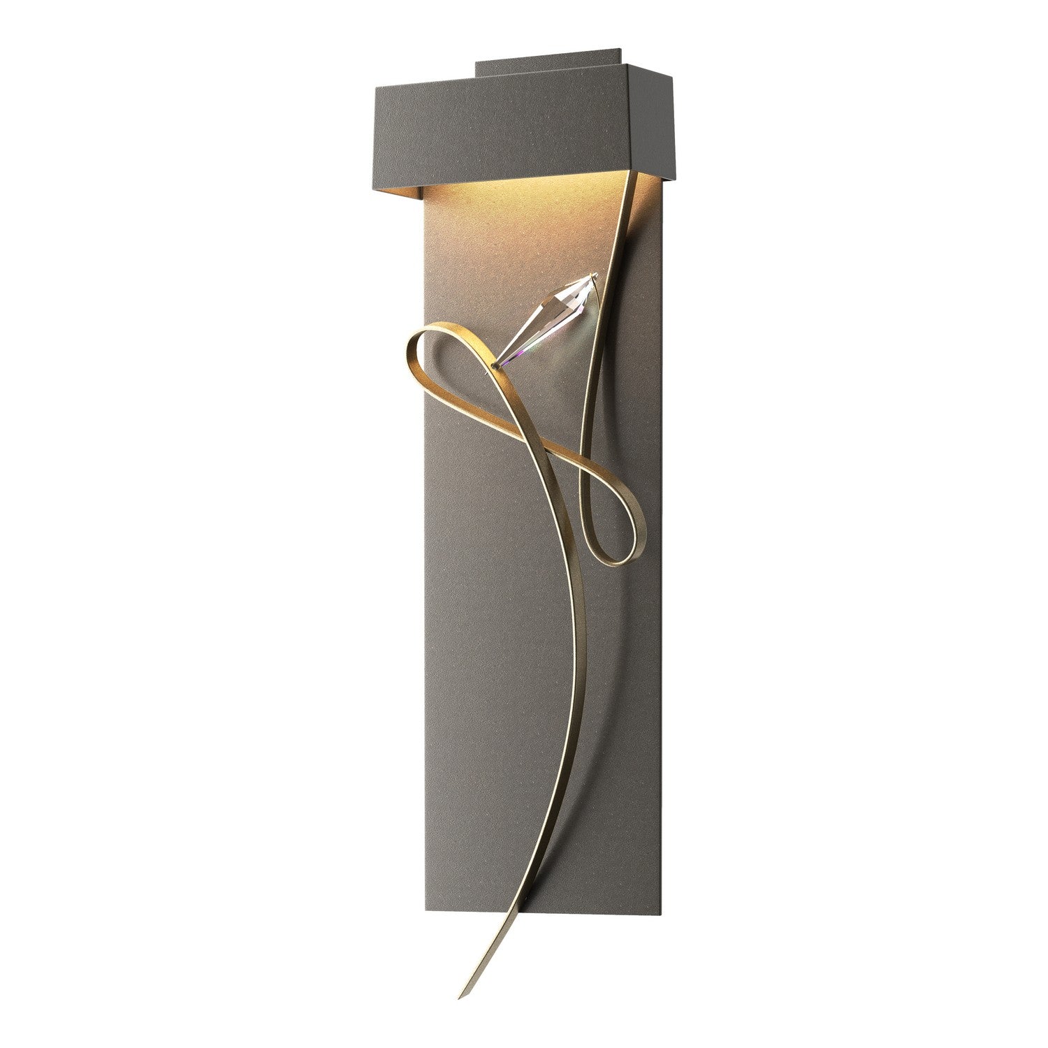 Hubbardton Forge - 205440-LED-07-84-CR - LED Wall Sconce - Rhapsody - Dark Smoke