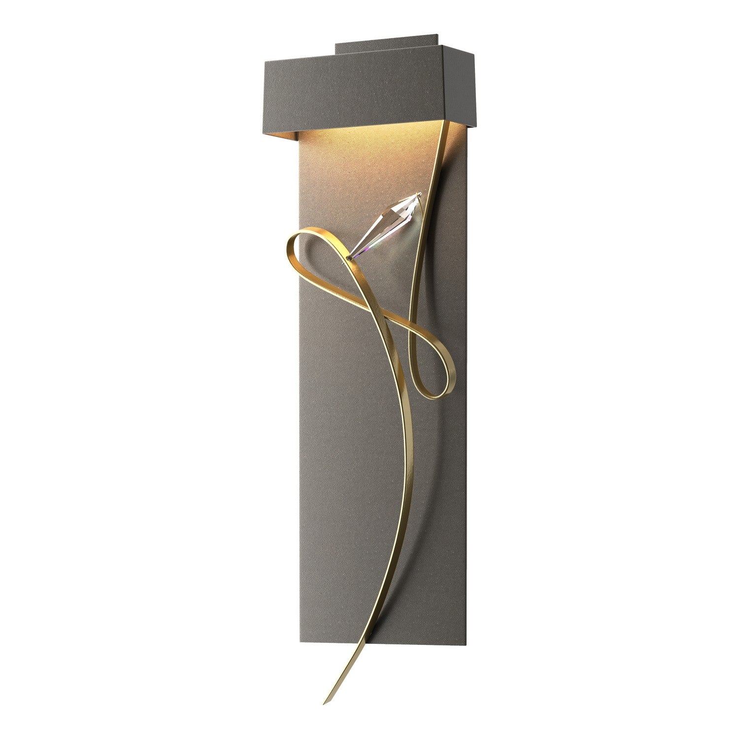 Hubbardton Forge - 205440-LED-07-86-CR - LED Wall Sconce - Rhapsody - Dark Smoke