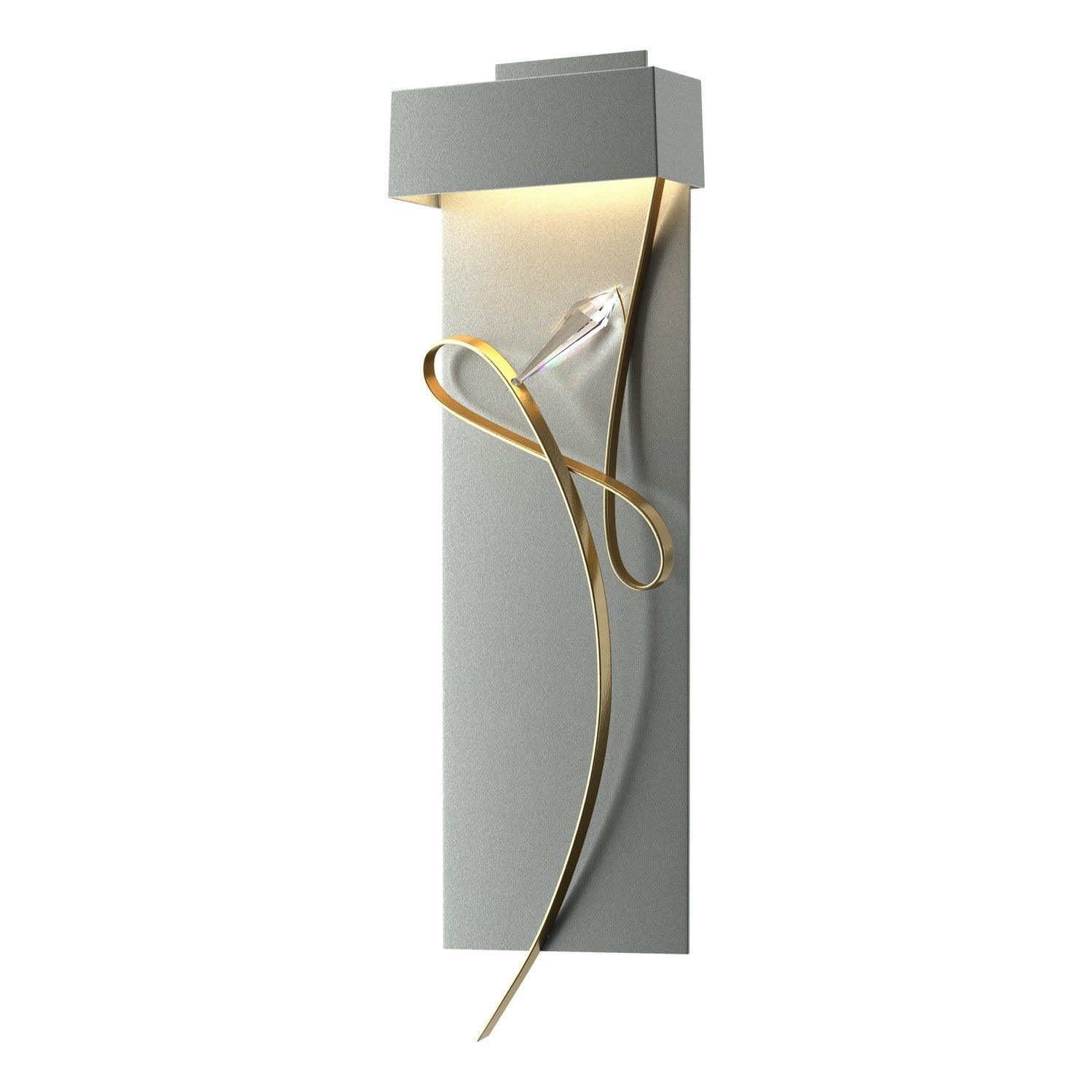 Hubbardton Forge - 205440-LED-82-86-CR - LED Wall Sconce - Rhapsody - Vintage Platinum