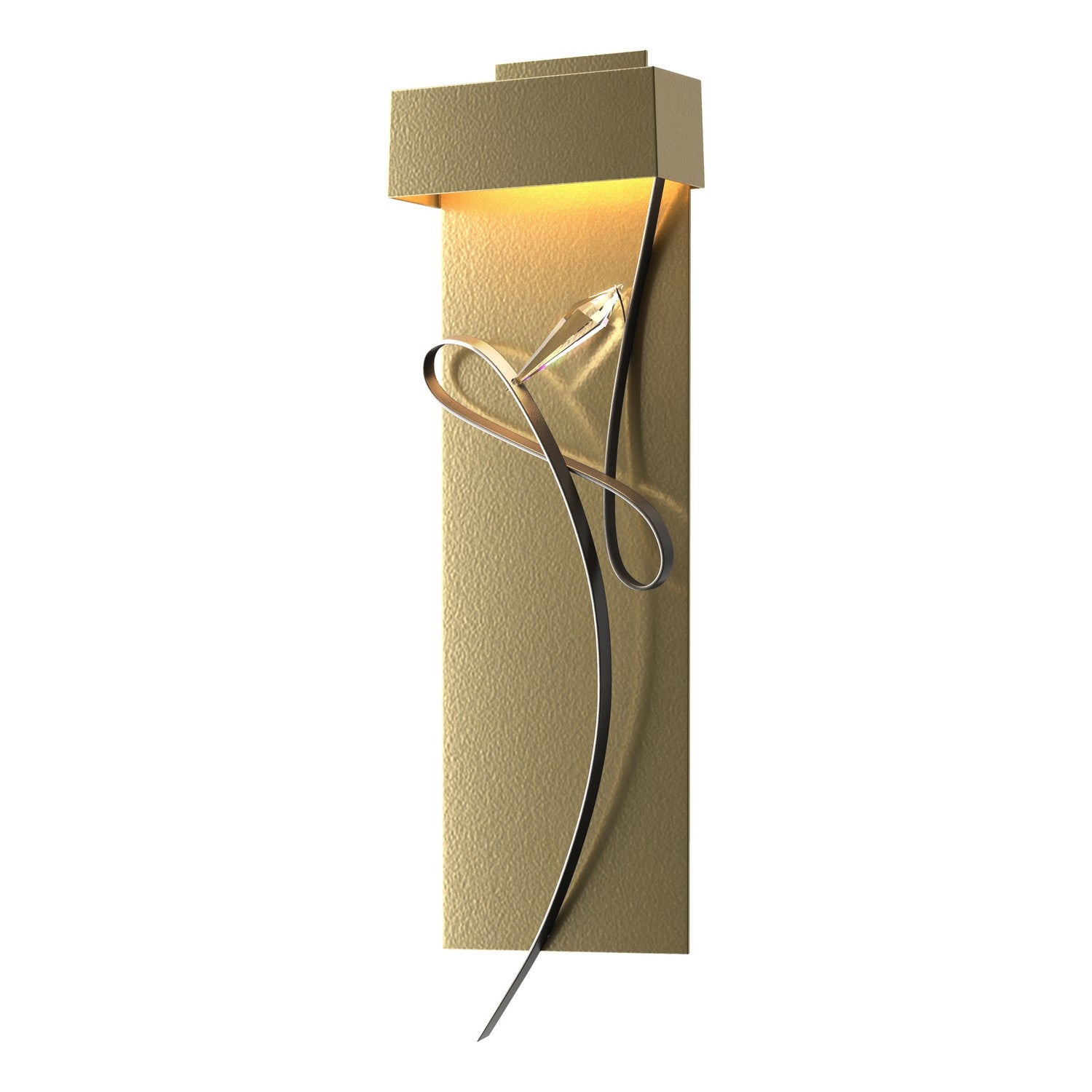 Hubbardton Forge - 205440-LED-86-07-CR - LED Wall Sconce - Rhapsody - Modern Brass