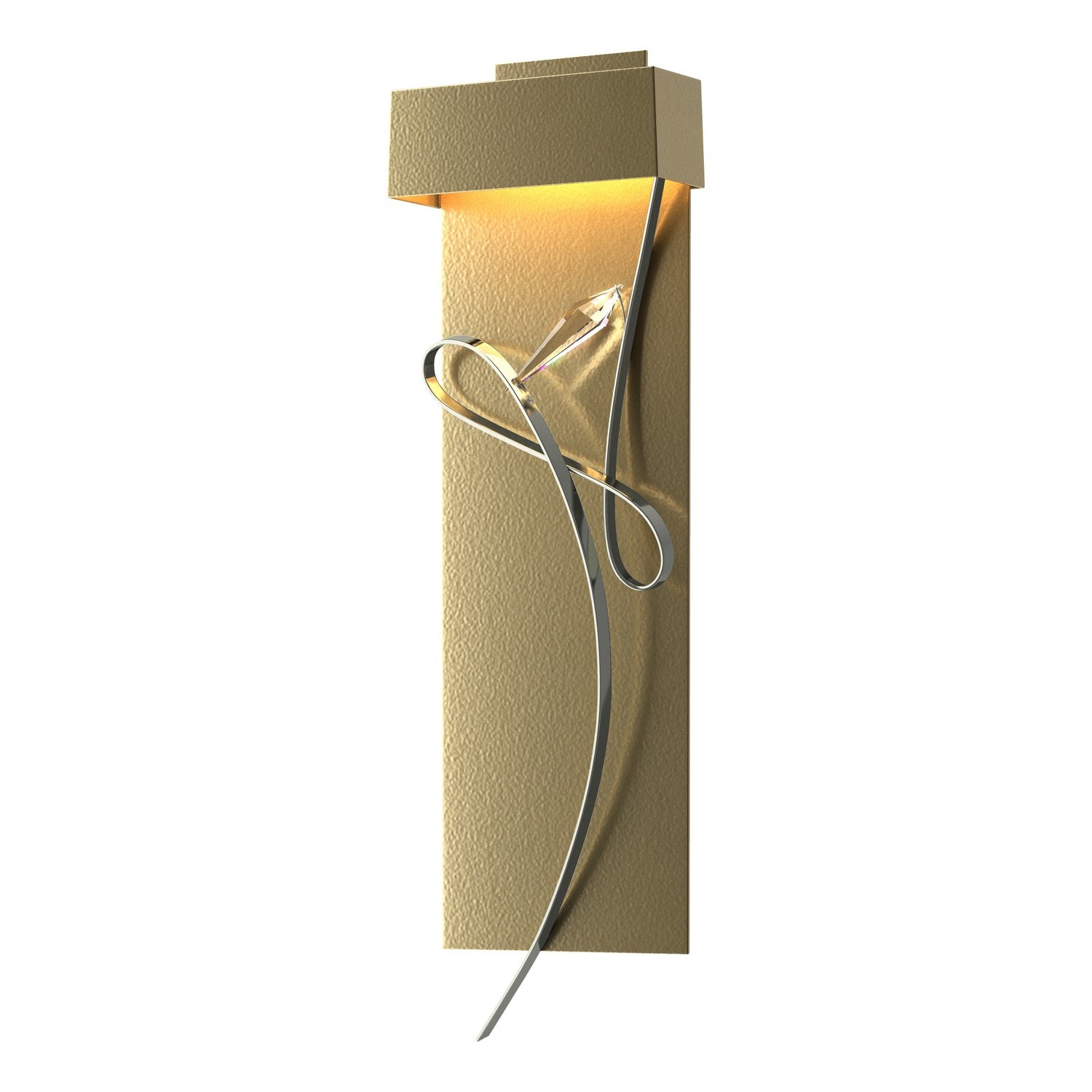 Hubbardton Forge - 205440-LED-86-85-CR - LED Wall Sconce - Rhapsody - Modern Brass