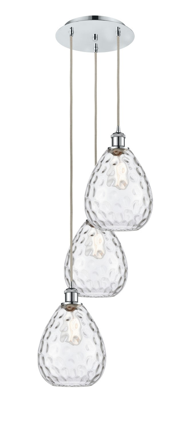 Innovations - 113B-3P-PC-G372 - Three Light Pendant - Ballston - Polished Chrome