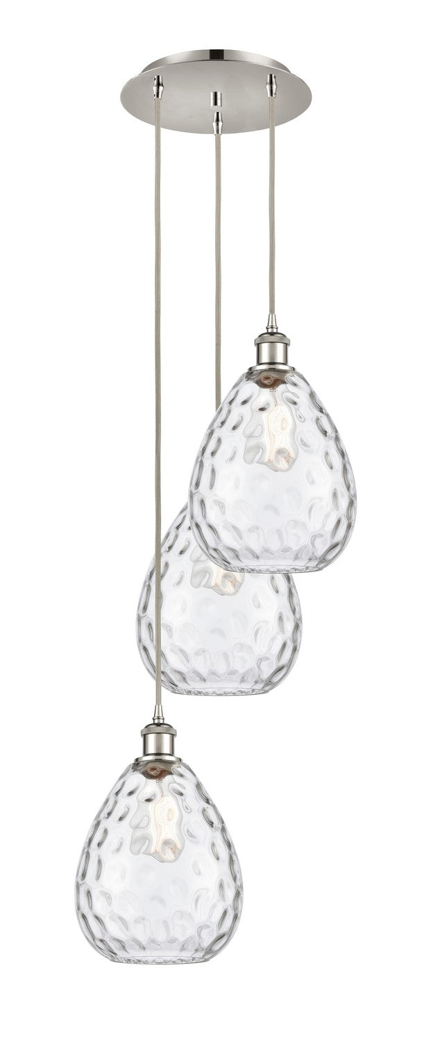 Innovations - 113B-3P-PN-G372 - Three Light Pendant - Ballston - Polished Nickel