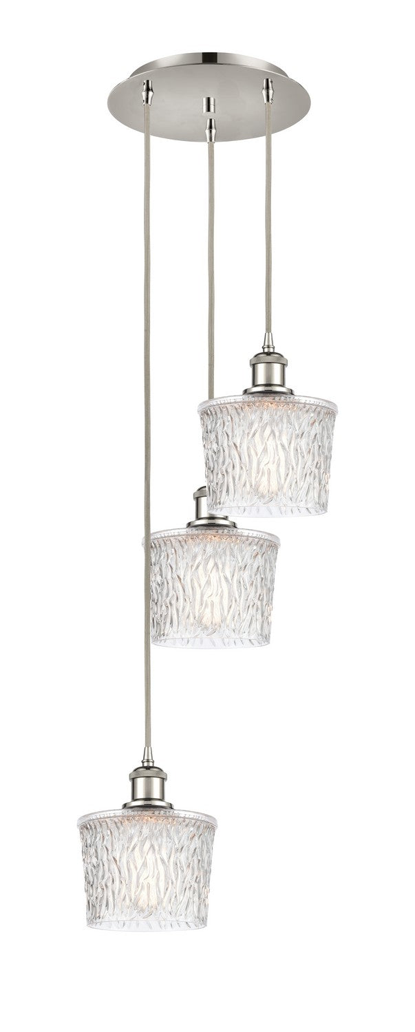 Innovations - 113B-3P-PN-G402 - Three Light Pendant - Ballston - Polished Nickel