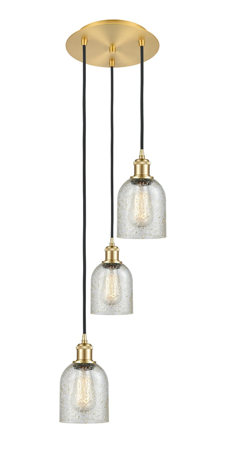 Innovations - 113B-3P-SG-G259 - Three Light Pendant - Ballston - Satin Gold
