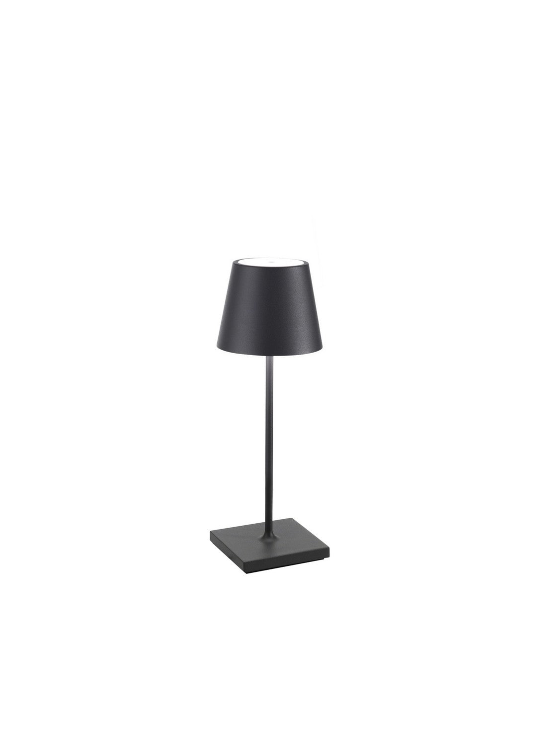 Zafferano - LD0320N4 - LED Table Lamp - Poldina - Dark grey
