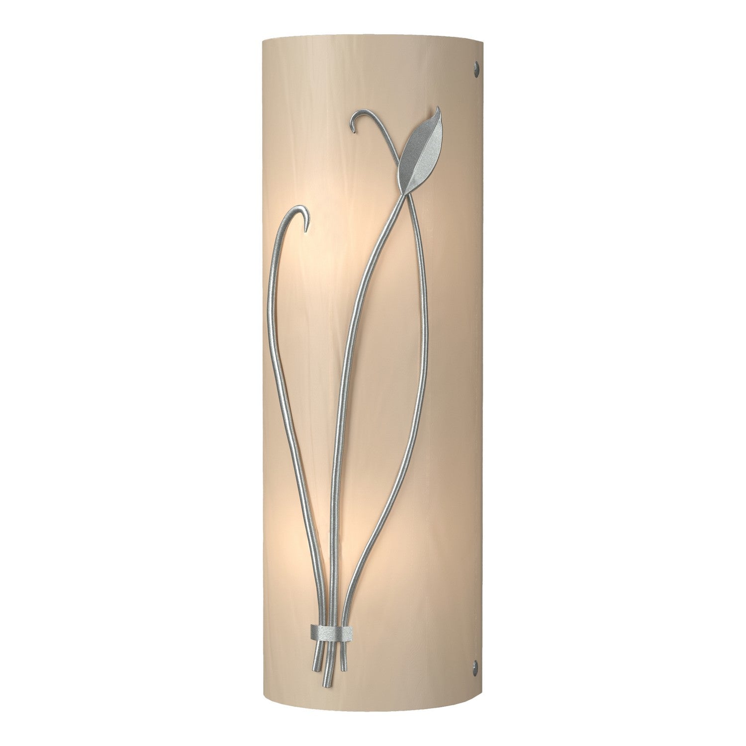 Hubbardton Forge - 205770-SKT-LFT-82-BB0410 - Two Light Wall Sconce - Leaf - Vintage Platinum