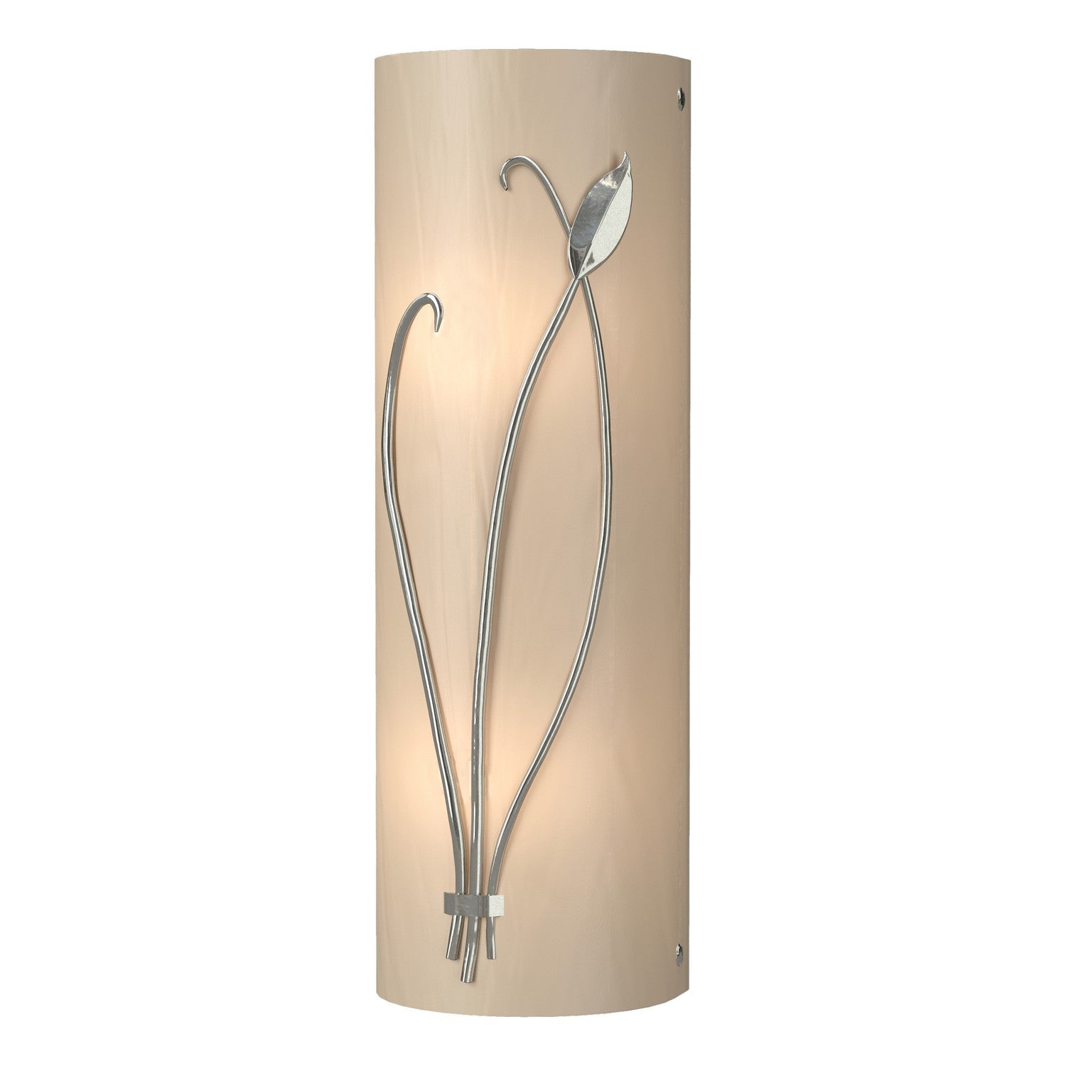 Hubbardton Forge - 205770-SKT-LFT-85-BB0410 - Two Light Wall Sconce - Leaf - Sterling