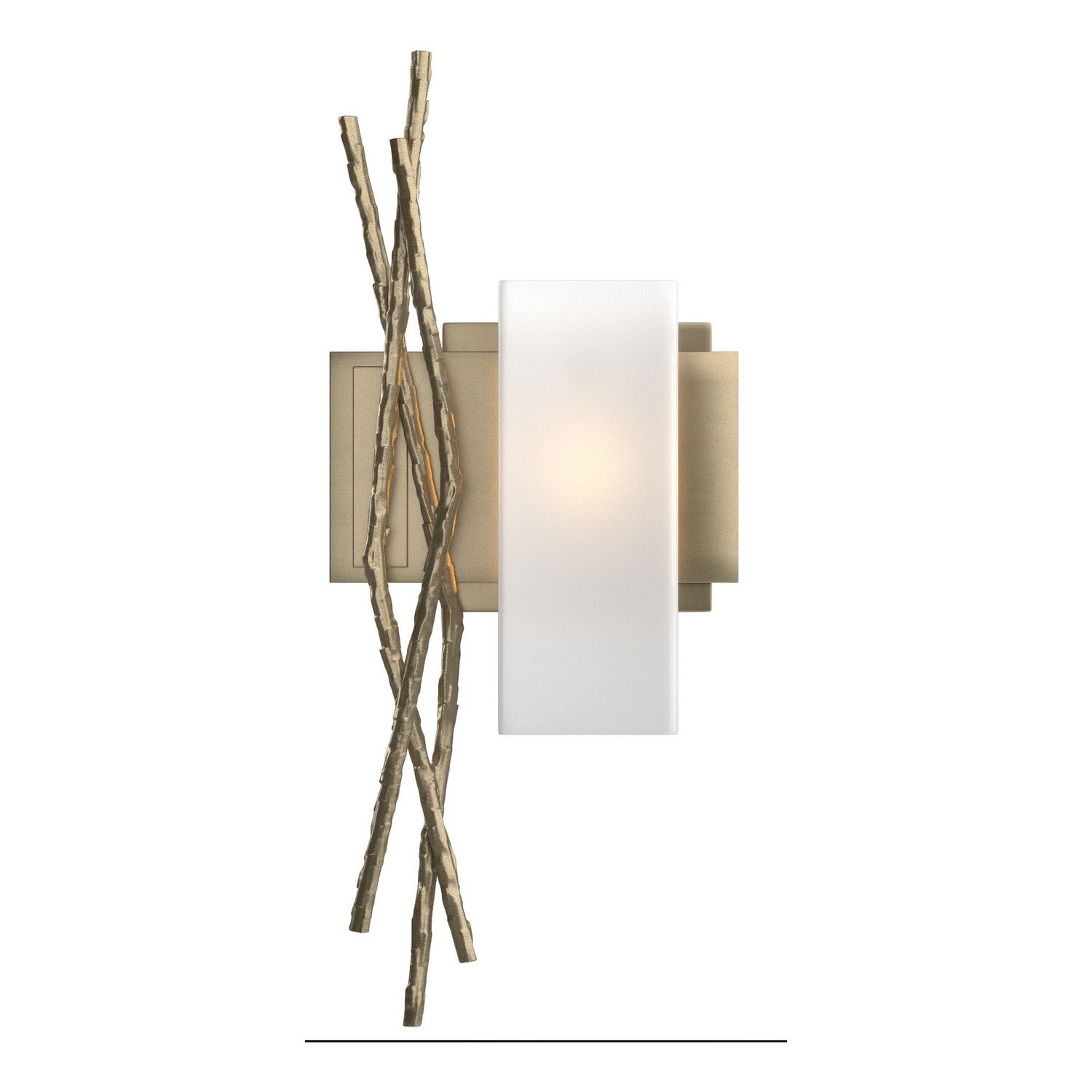 Hubbardton Forge - 207670-SKT-RGT-84-GG0351 - One Light Wall Sconce - Brindille - Soft Gold