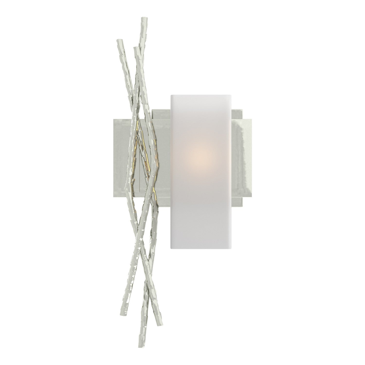 Hubbardton Forge - 207670-SKT-RGT-85-GG0351 - One Light Wall Sconce - Brindille - Sterling