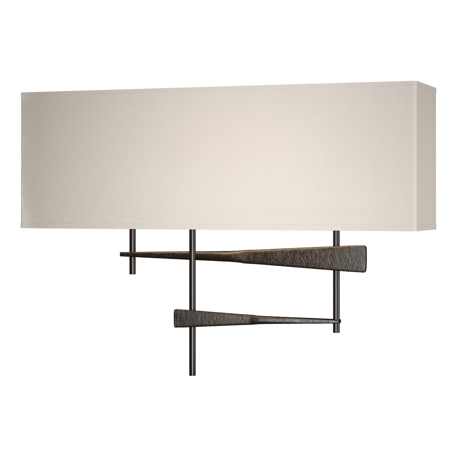 Hubbardton Forge - 207675-SKT-14-SE1606 - LED Wall Sconce - Cavaletti - Oil Rubbed Bronze