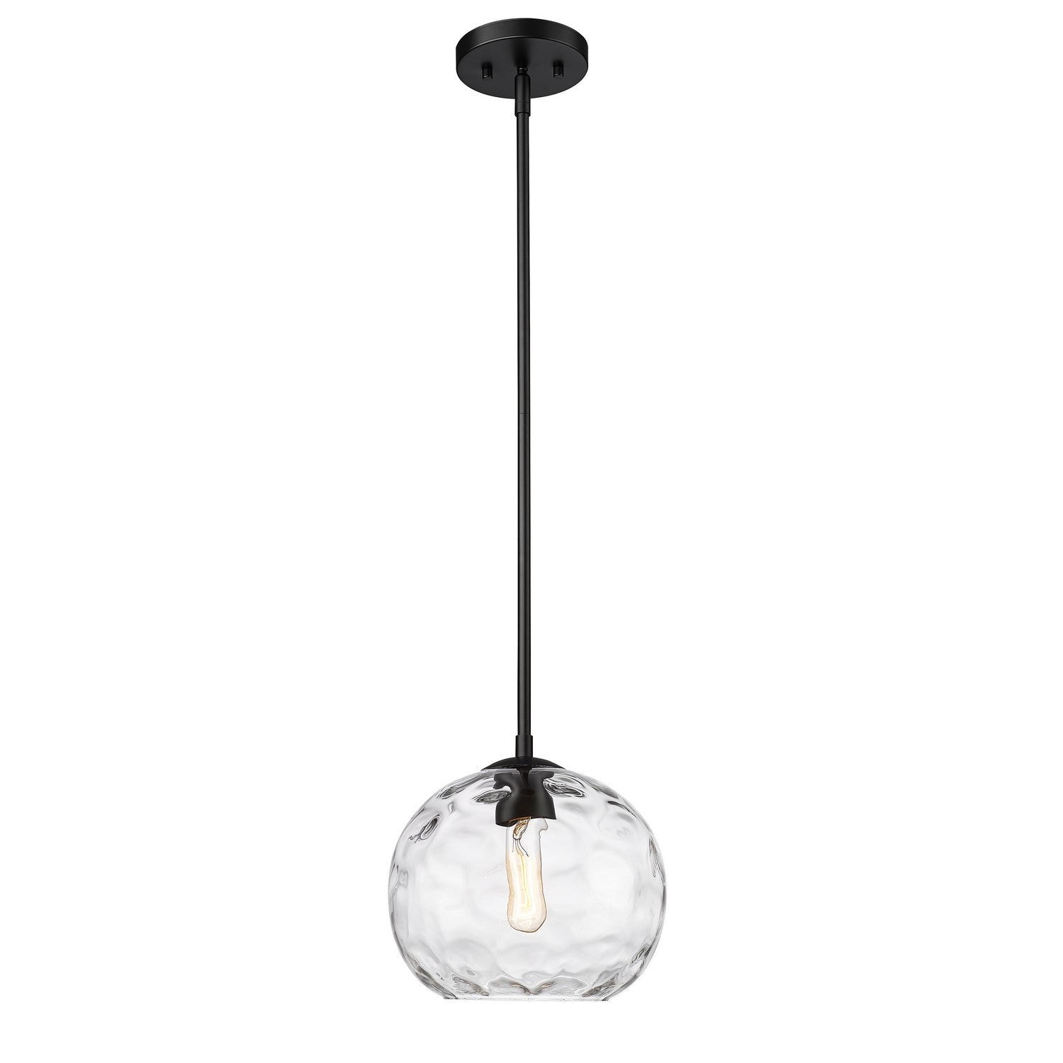 Z-Lite - 490P10-MB - One Light Pendant - Chloe - Matte Black