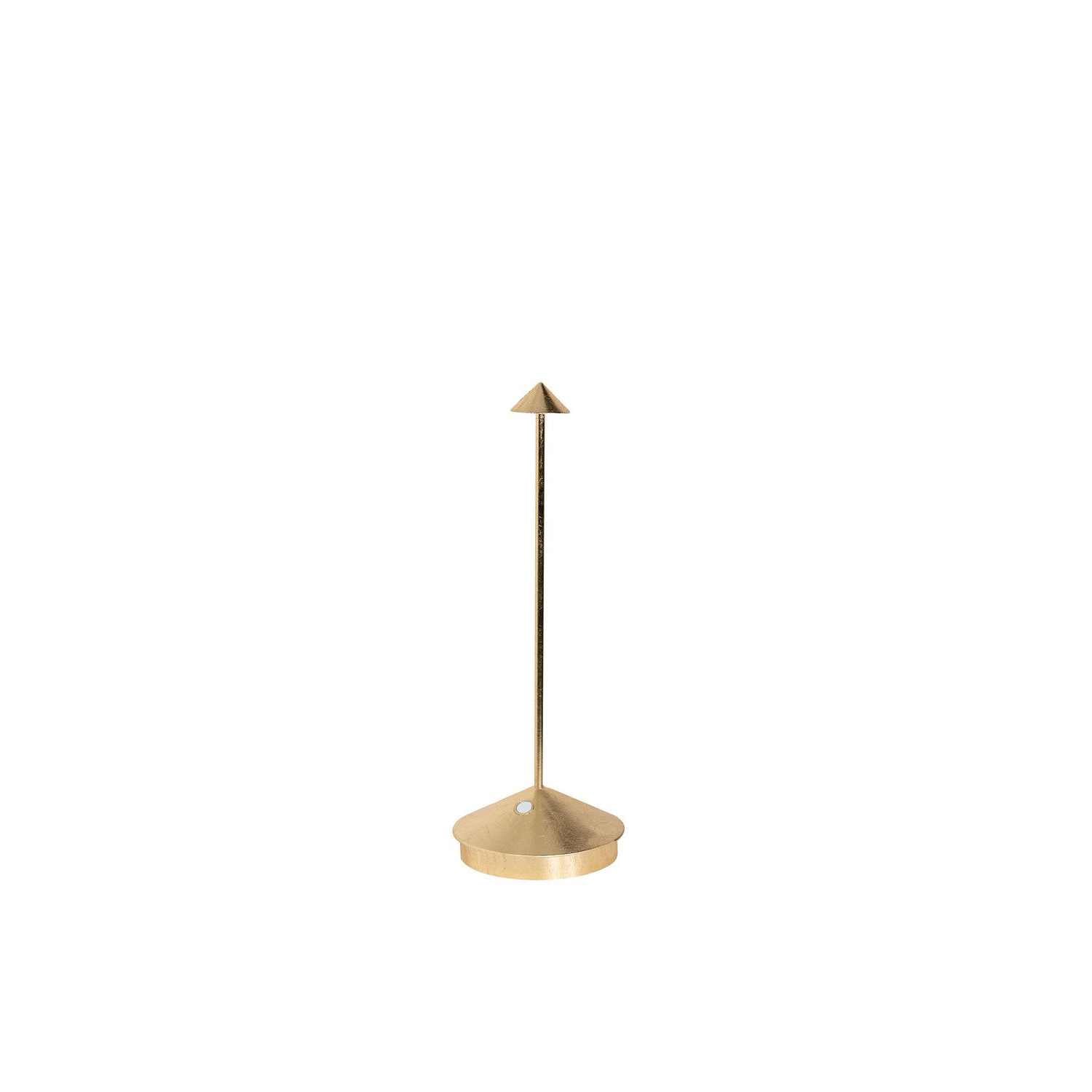 Zafferano - LDO650BFO - LED Table Lamp - Pina - Gold Leaf