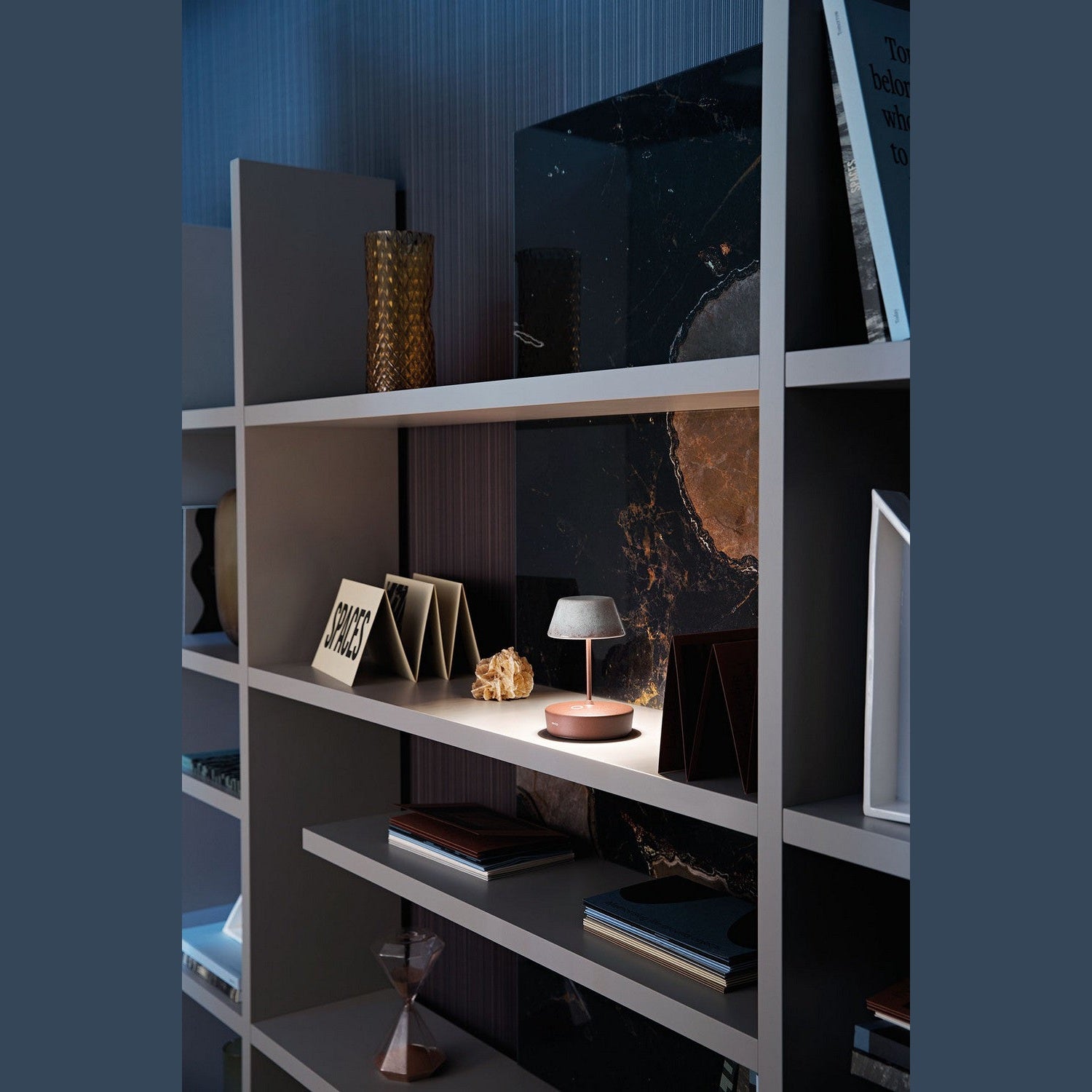 Zafferano - LD1011R3 - LED Table Lamp - Swap - Rust