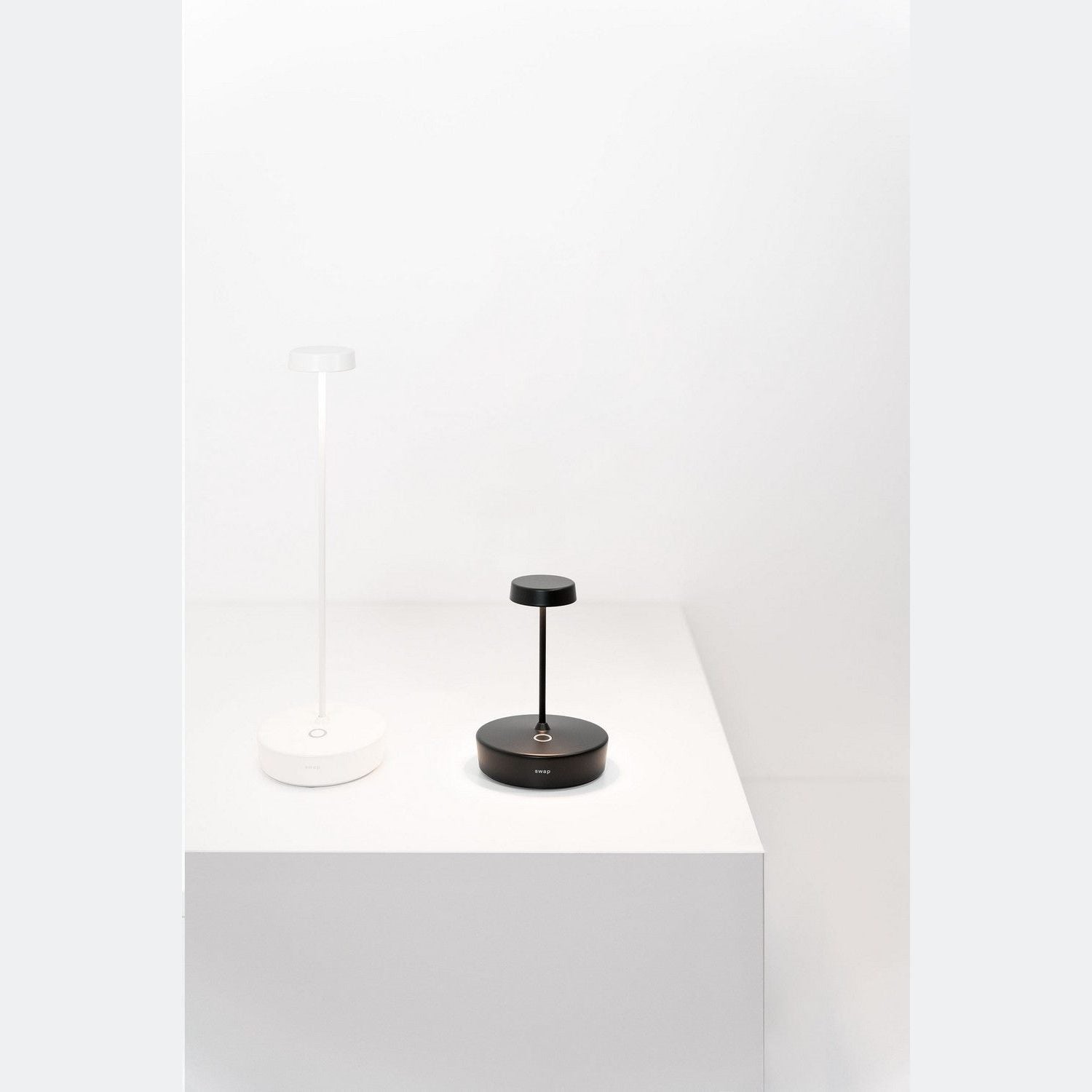 Zafferano - LD1011N3 - LED Table Lamp - Swap - Matte Black