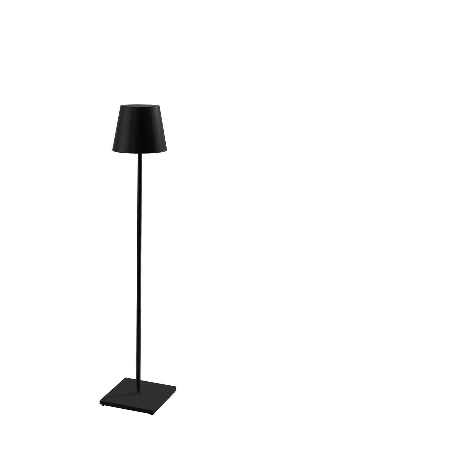 Zafferano - LD0360D3 - LED Floor Lamp - Poldina Pro - Black
