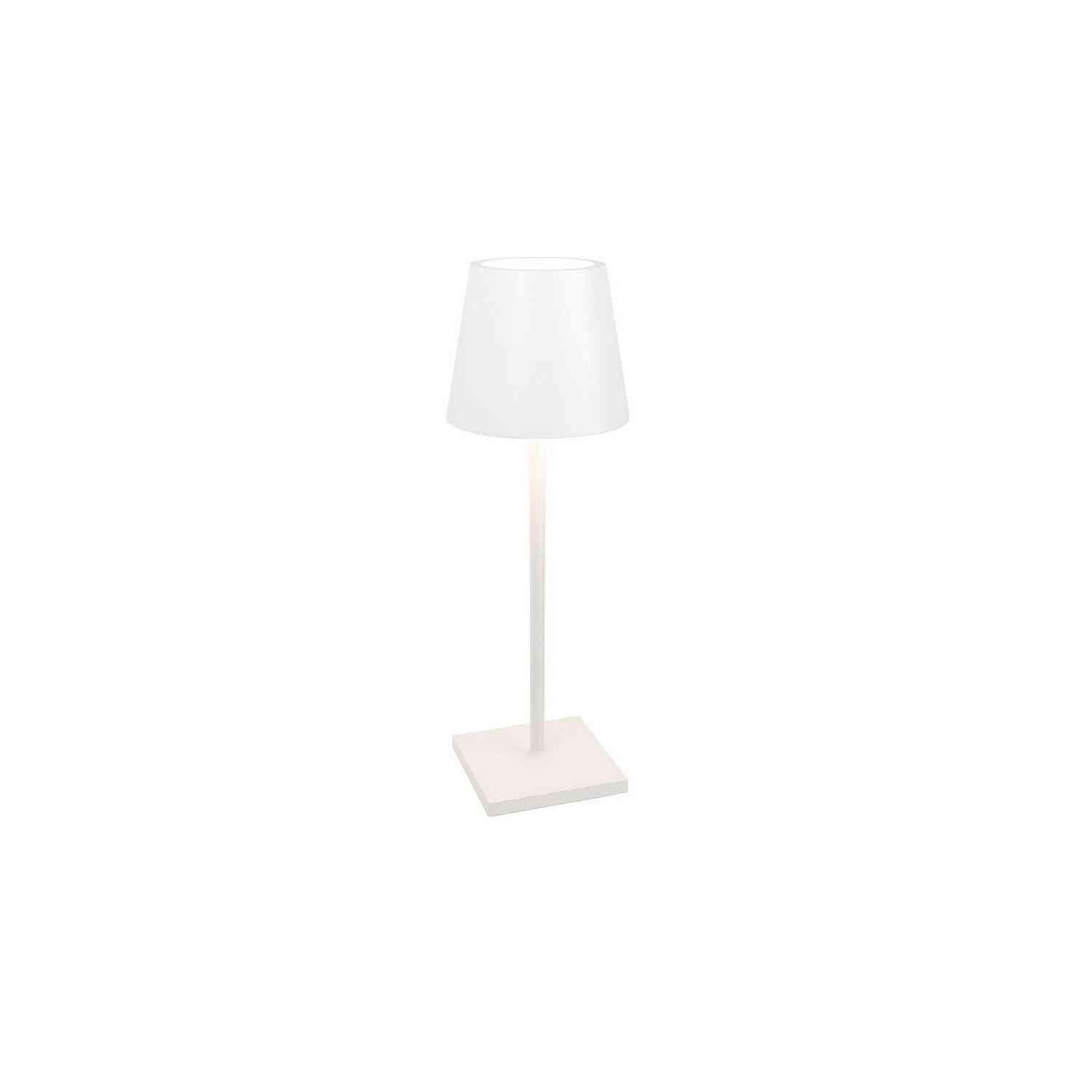 Zafferano - LD0395B4 - LED Desk Lamp - Poldina - White