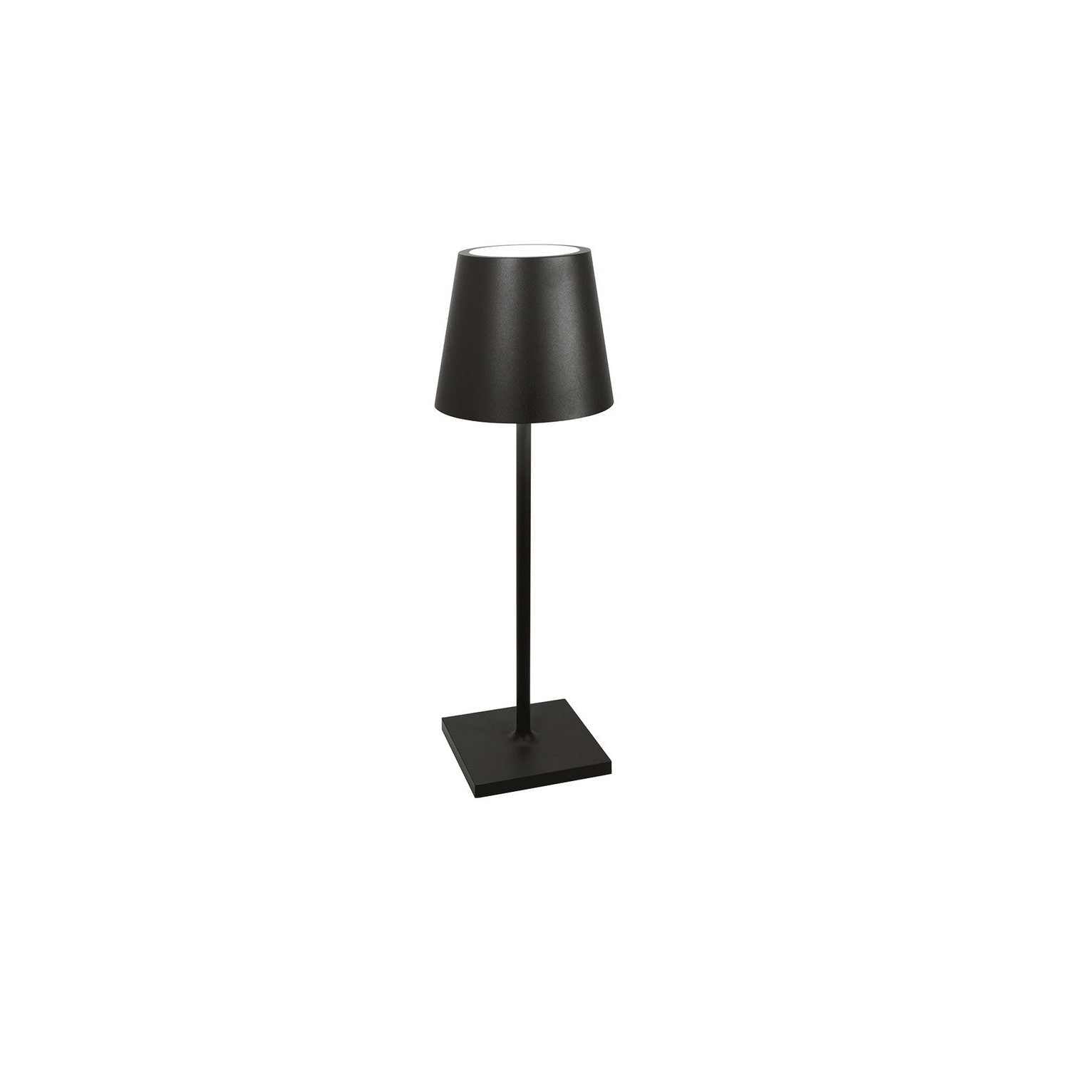 Zafferano - LD0395D4 - LED Desk Lamp - Poldina - Black