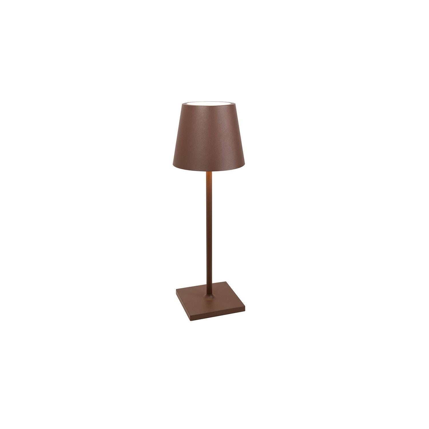 Zafferano - LD0395R4 - LED Desk Lamp - Poldina - Rust