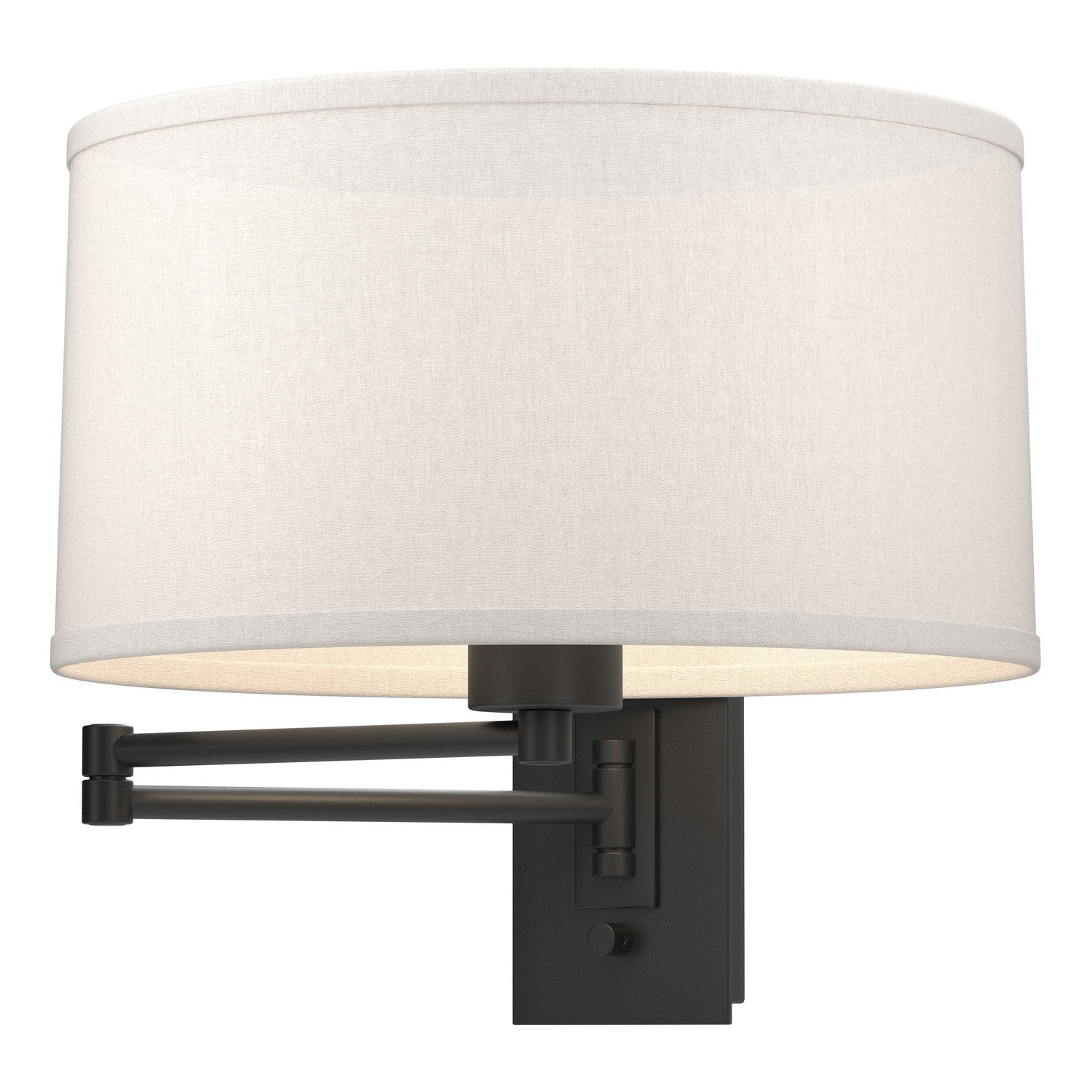 Hubbardton Forge - 209250-SKT-10-SE1295 - One Light Wall Sconce - Simple Lines - Black