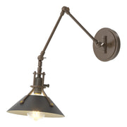 Hubbardton Forge - 209320-SKT-05-10 - One Light Wall Sconce - Henry - Bronze