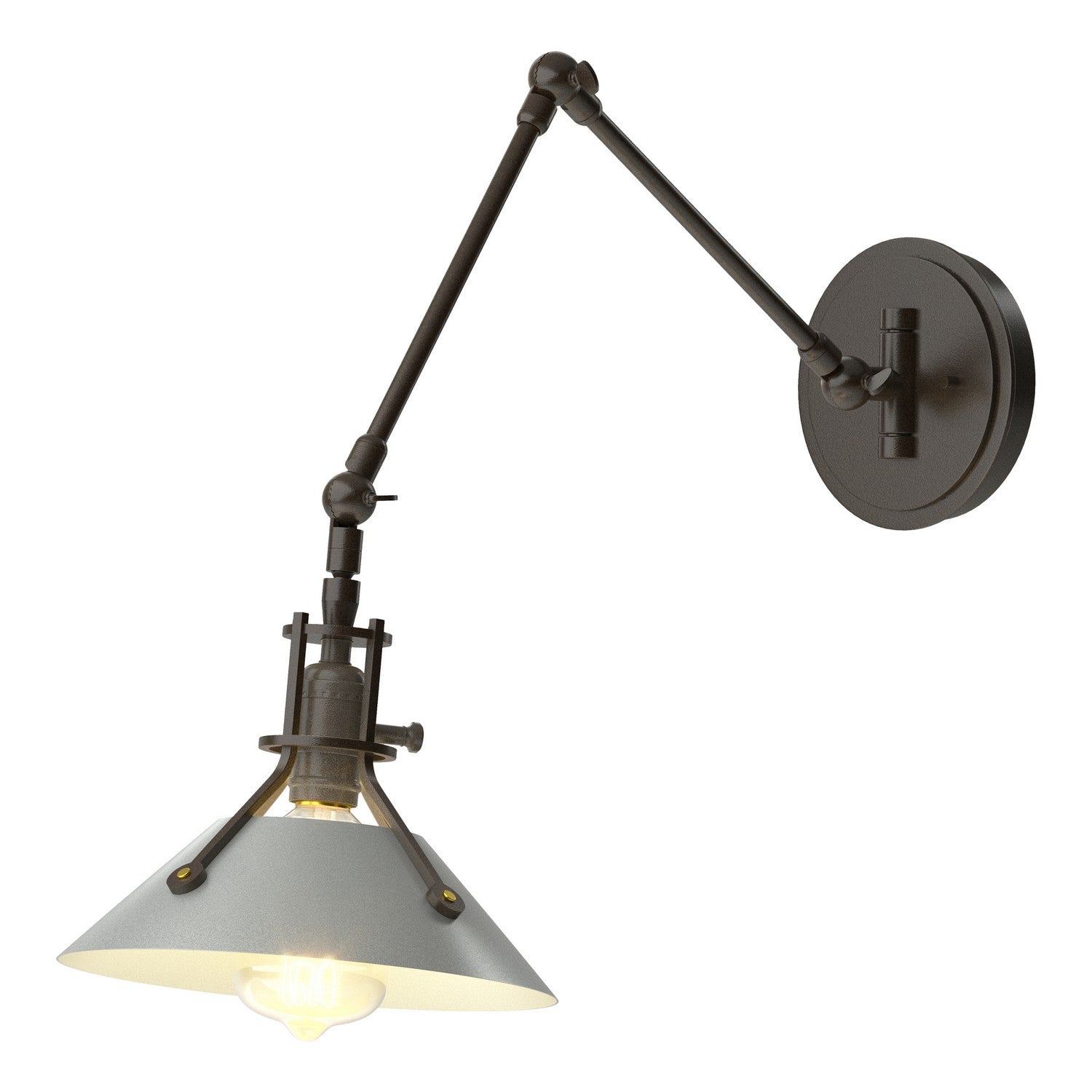 Hubbardton Forge - 209320-SKT-14-82 - One Light Wall Sconce - Henry - Oil Rubbed Bronze