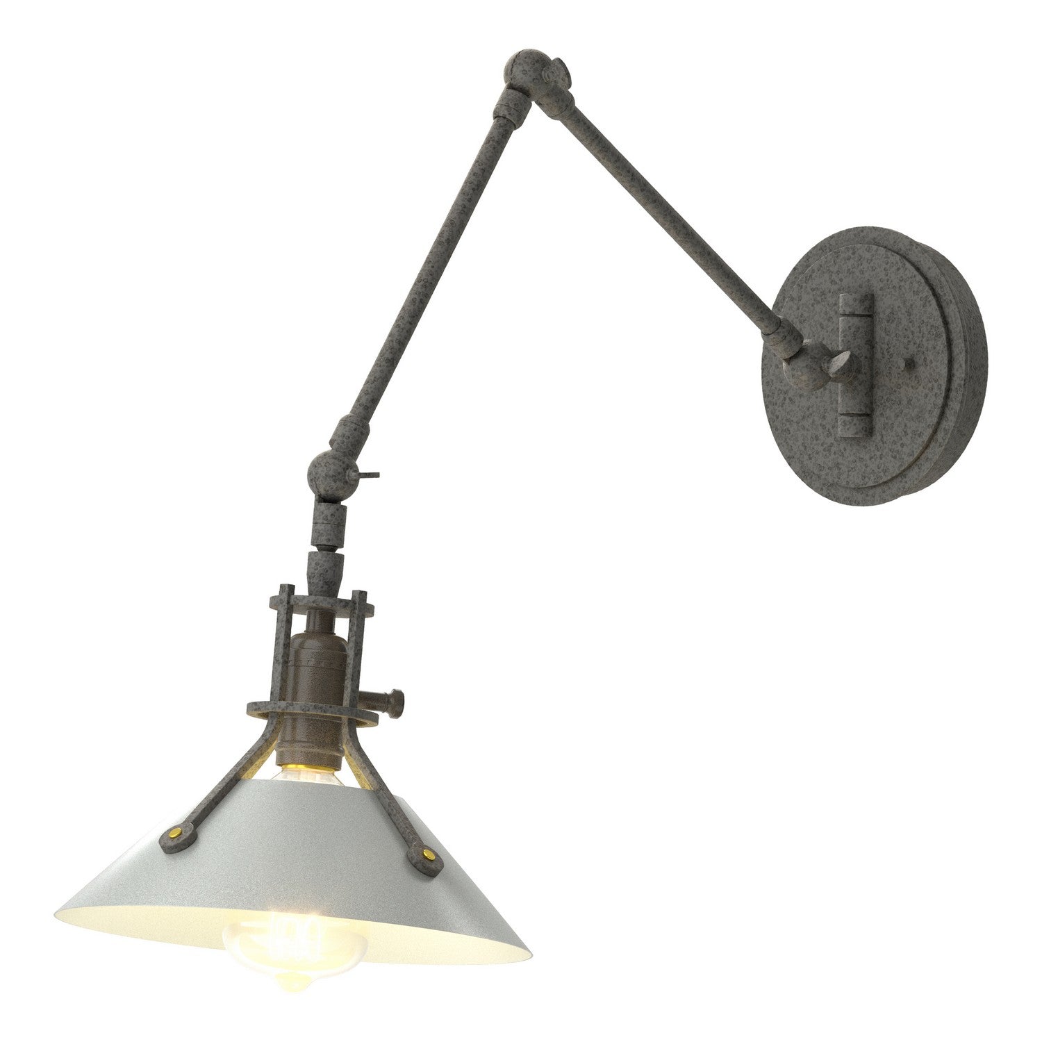 Hubbardton Forge - 209320-SKT-20-82 - One Light Wall Sconce - Henry - Natural Iron