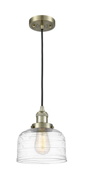 Innovations - 201C-AB-G713 - One Light Mini Pendant - Franklin Restoration - Antique Brass