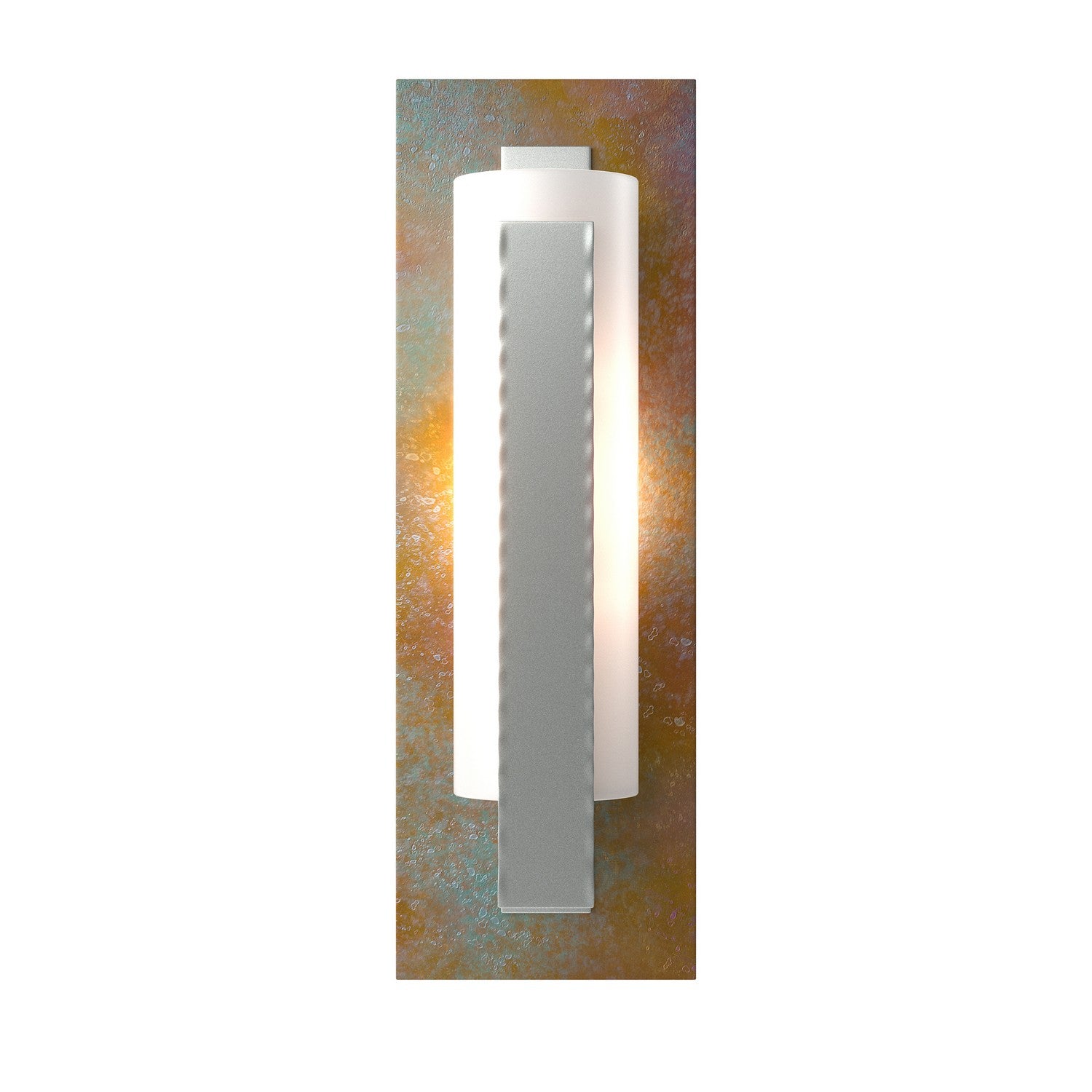 Hubbardton Forge - 217186-SKT-82-CP-GG0065 - One Light Wall Sconce - Vertical Bar - Vintage Platinum