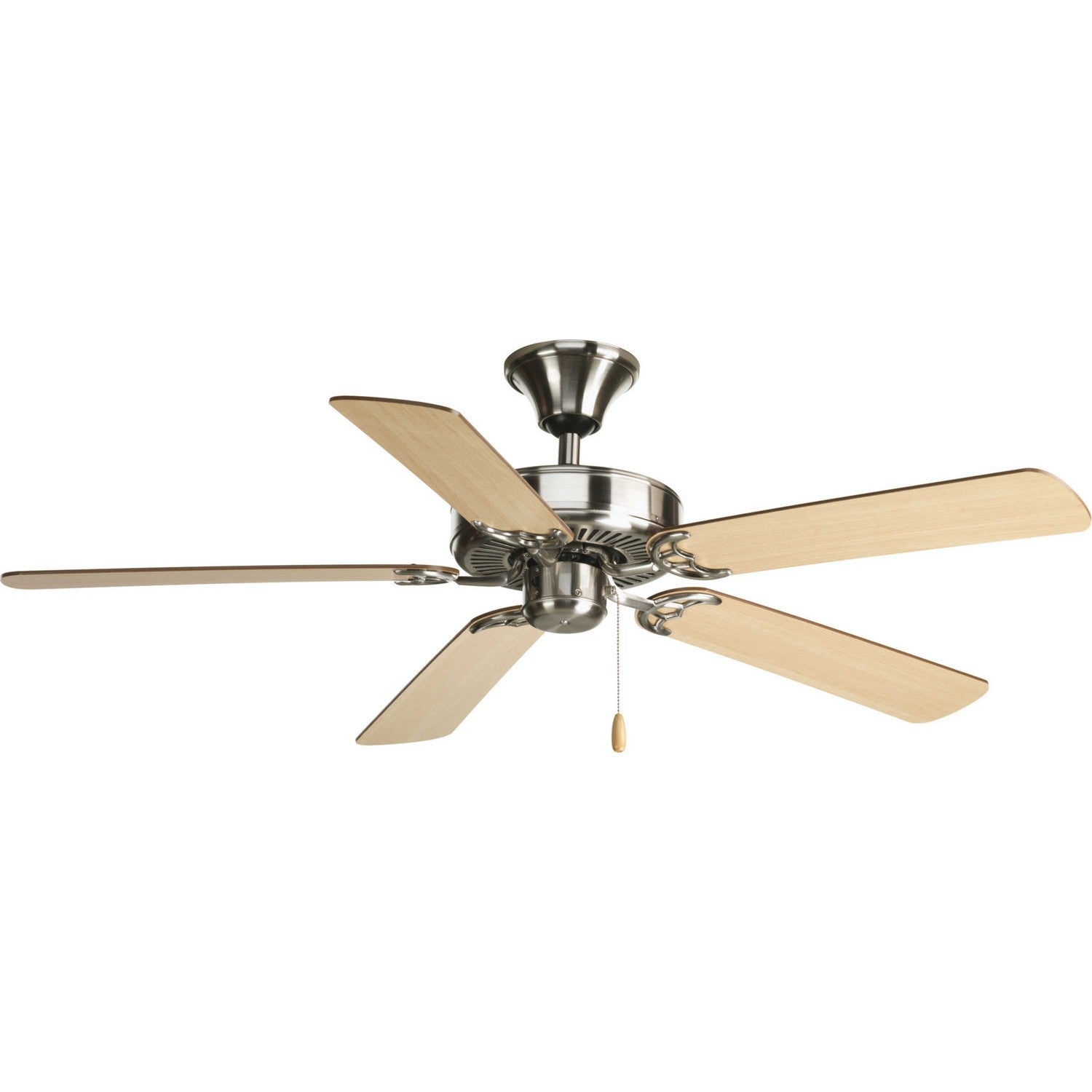 Progress Lighting - P2501-09 - 52"Ceiling Fan - Airpro Builder - Brushed Nickel