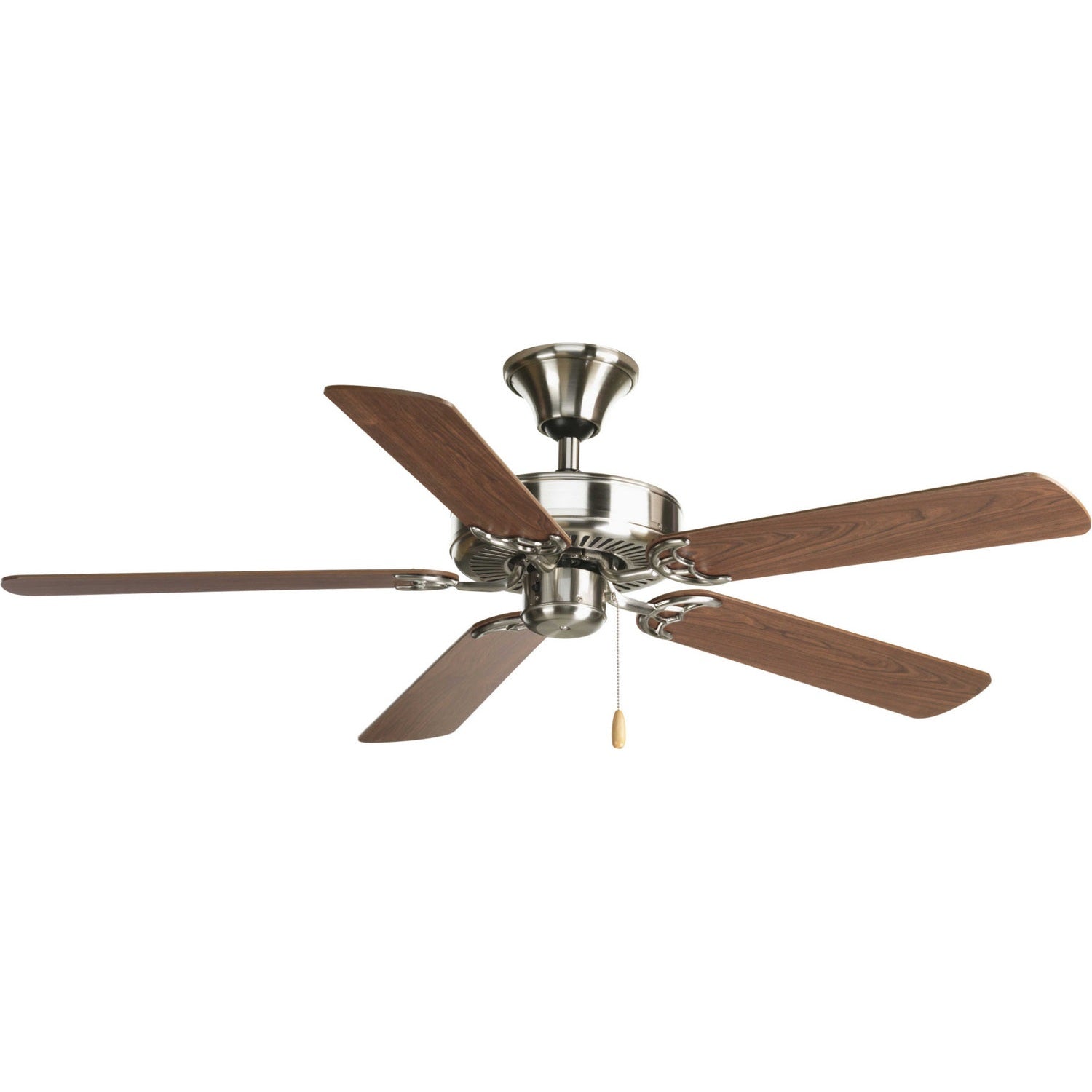 Progress Lighting - P2501-09 - 52"Ceiling Fan - Airpro Builder - Brushed Nickel