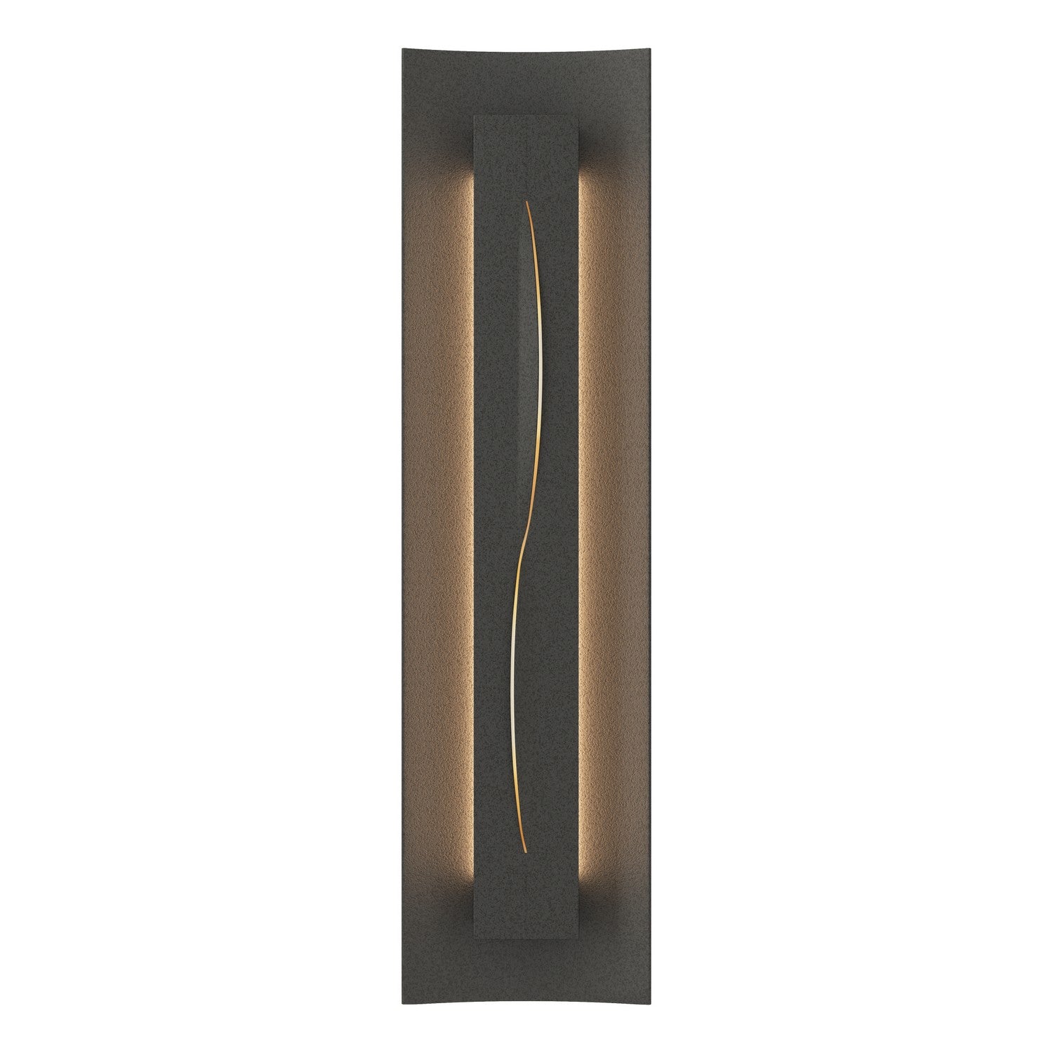 Hubbardton Forge - 217640-SKT-20-CC0206 - Three Light Wall Sconce - Gallery - Natural Iron