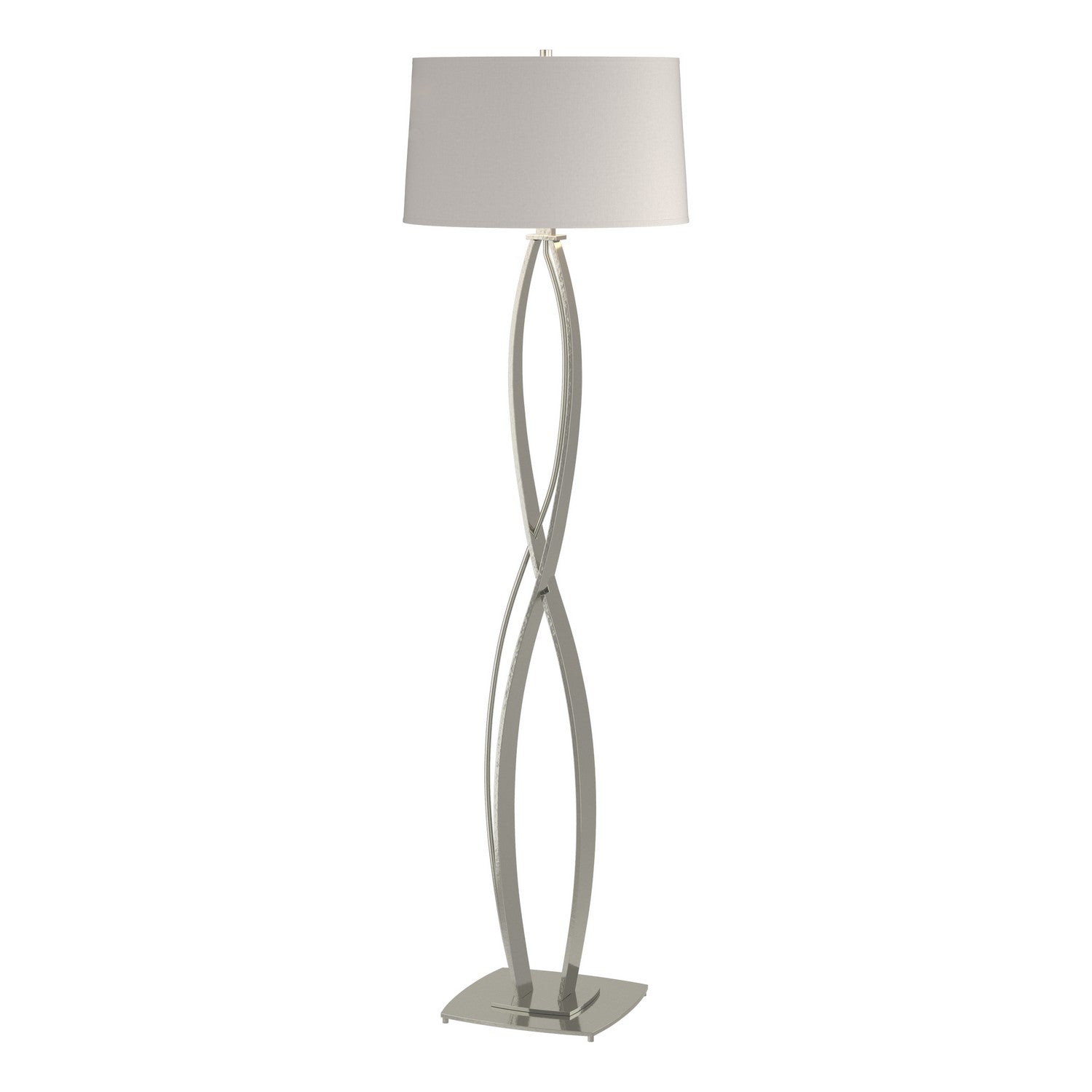 Hubbardton Forge - 232686-SKT-85-SE1894 - One Light Floor Lamp - Almost Infinity - Sterling