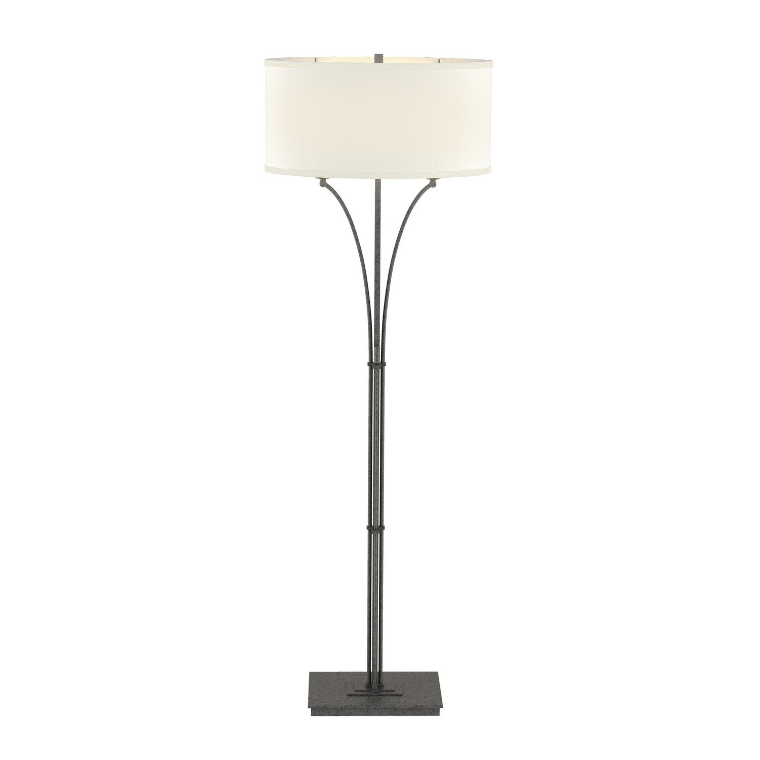 Hubbardton Forge - 232720-SKT-20-SE1914 - Two Light Floor Lamp - Formae - Natural Iron